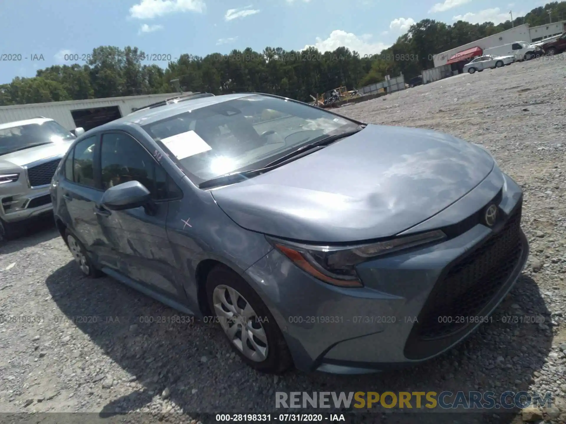 6 Photograph of a damaged car JTDEPRAE7LJ087247 TOYOTA COROLLA 2020