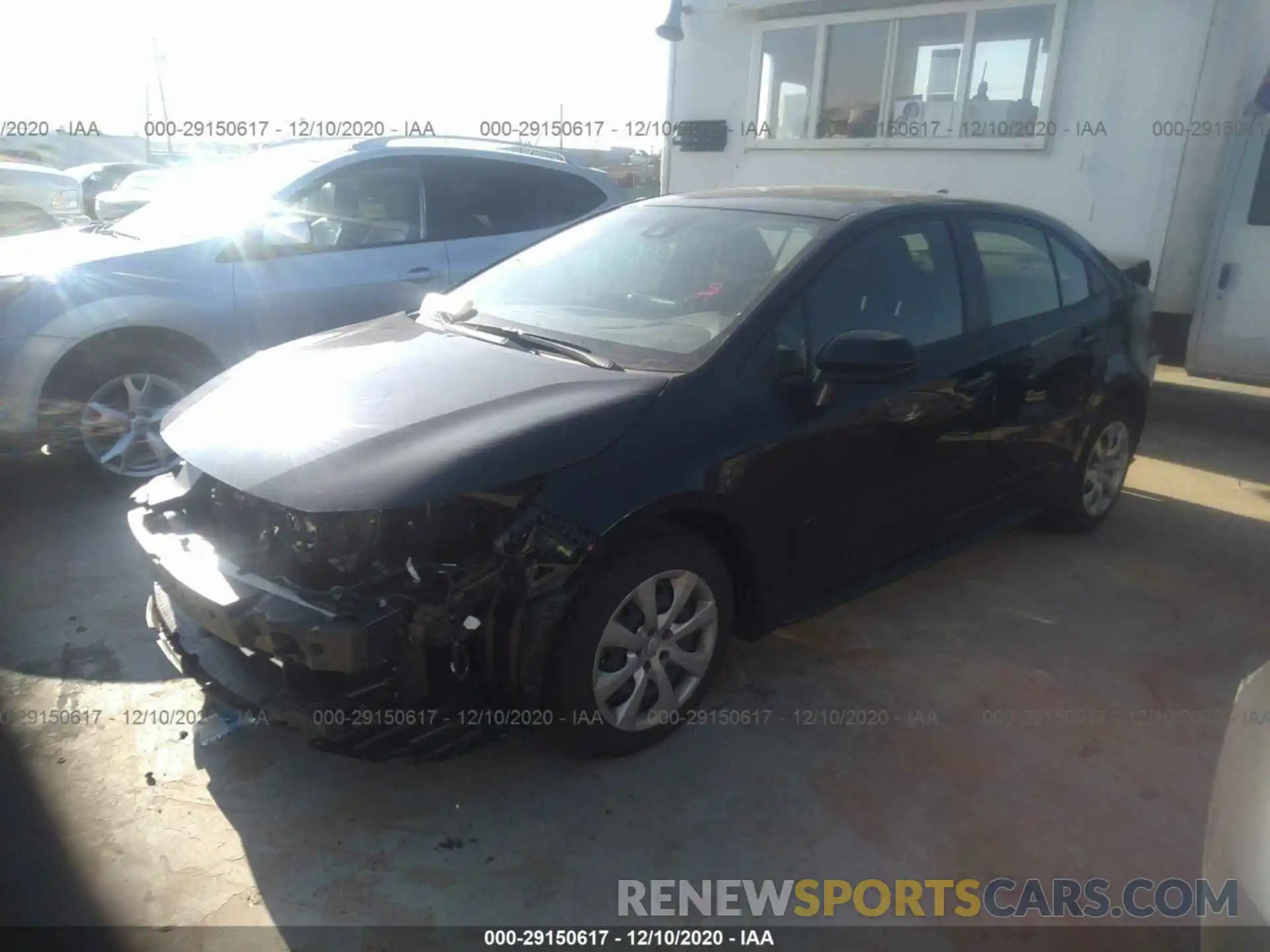 2 Photograph of a damaged car JTDEPRAE7LJ087488 TOYOTA COROLLA 2020