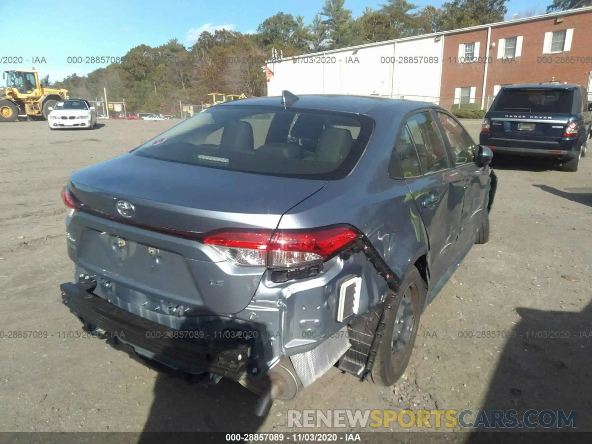 4 Photograph of a damaged car JTDEPRAE7LJ089371 TOYOTA COROLLA 2020