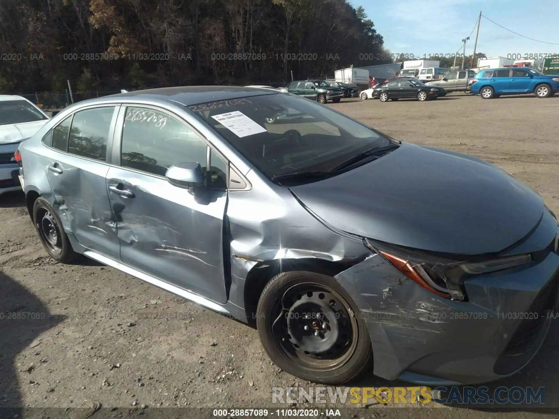 6 Photograph of a damaged car JTDEPRAE7LJ089371 TOYOTA COROLLA 2020