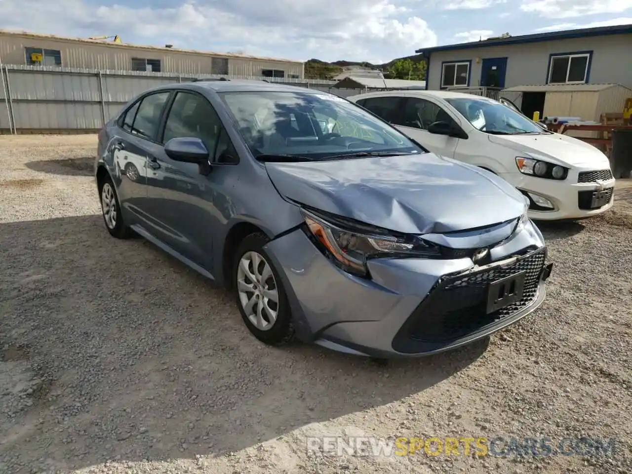 1 Photograph of a damaged car JTDEPRAE7LJ089533 TOYOTA COROLLA 2020