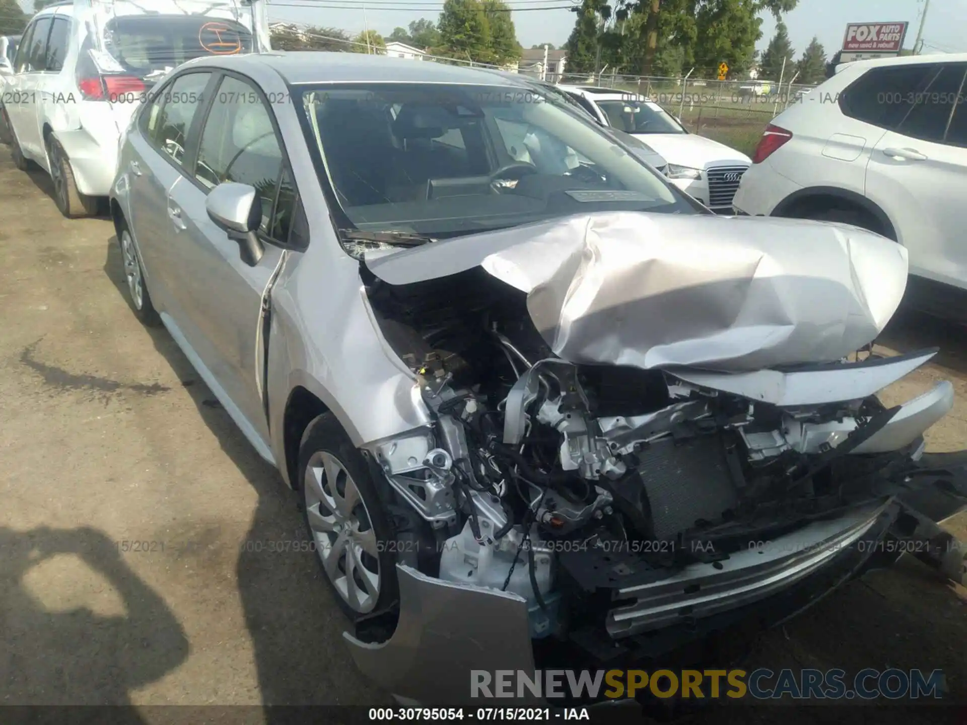 6 Photograph of a damaged car JTDEPRAE7LJ089869 TOYOTA COROLLA 2020