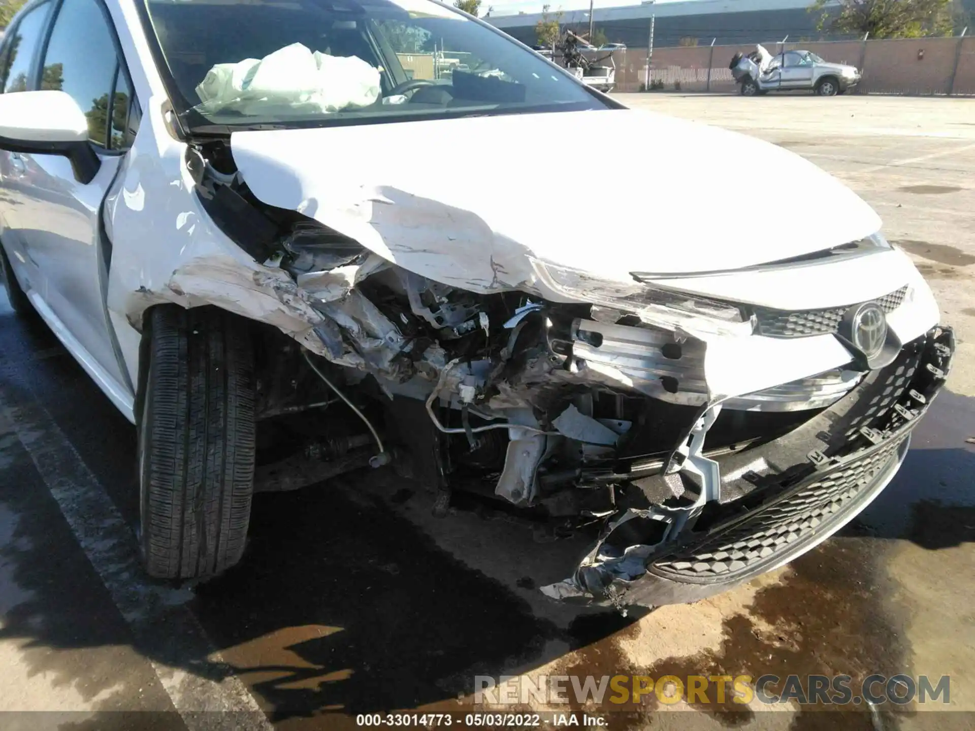 6 Photograph of a damaged car JTDEPRAE7LJ090486 TOYOTA COROLLA 2020