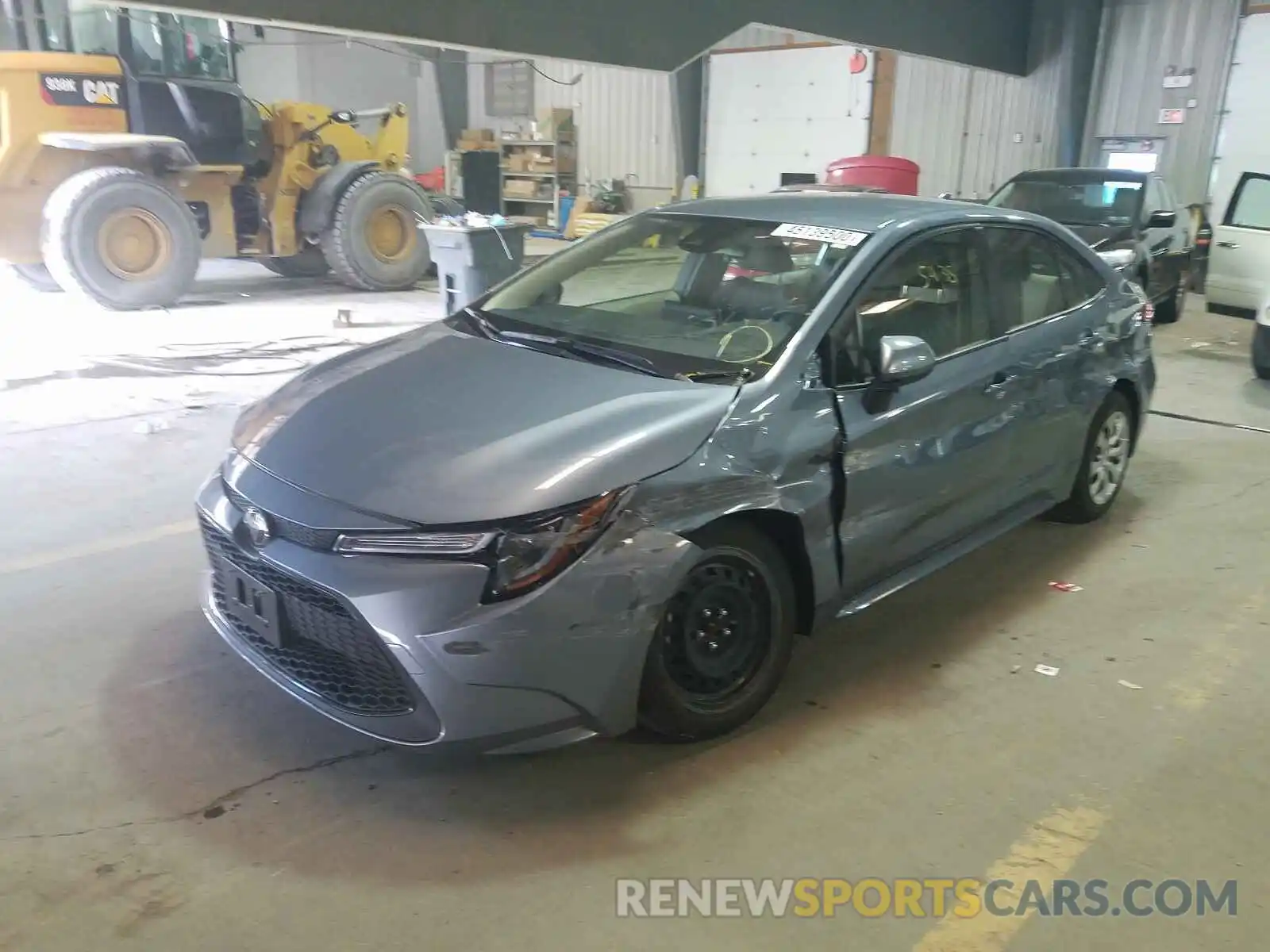 2 Photograph of a damaged car JTDEPRAE7LJ090522 TOYOTA COROLLA 2020