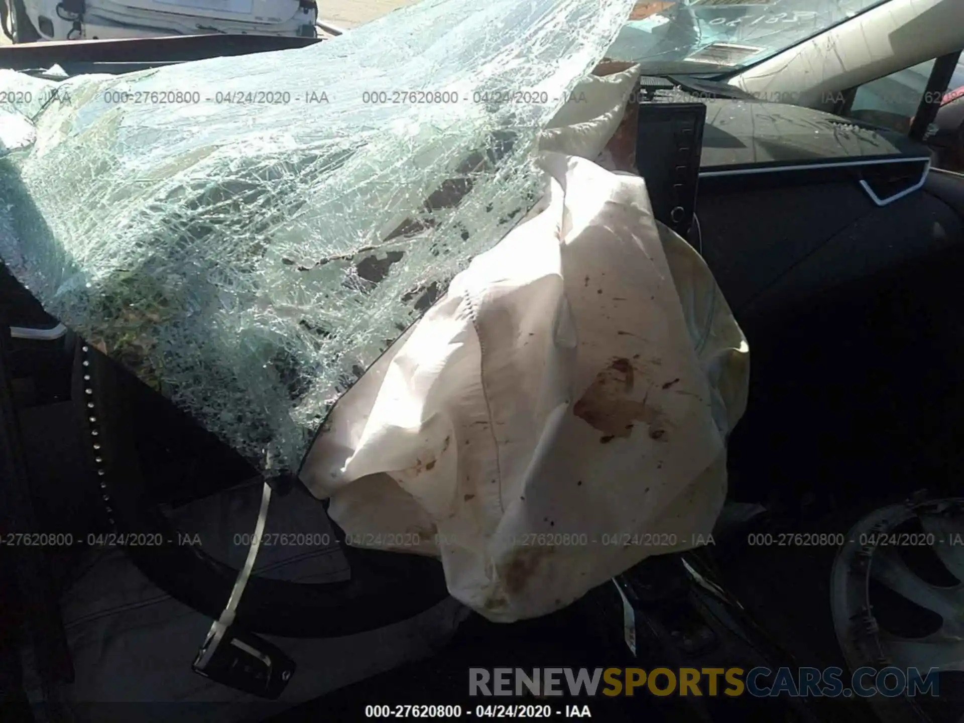 7 Photograph of a damaged car JTDEPRAE7LJ091475 TOYOTA COROLLA 2020