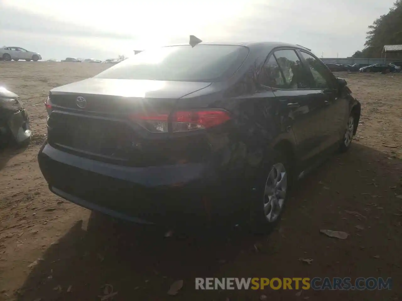 4 Photograph of a damaged car JTDEPRAE7LJ091587 TOYOTA COROLLA 2020