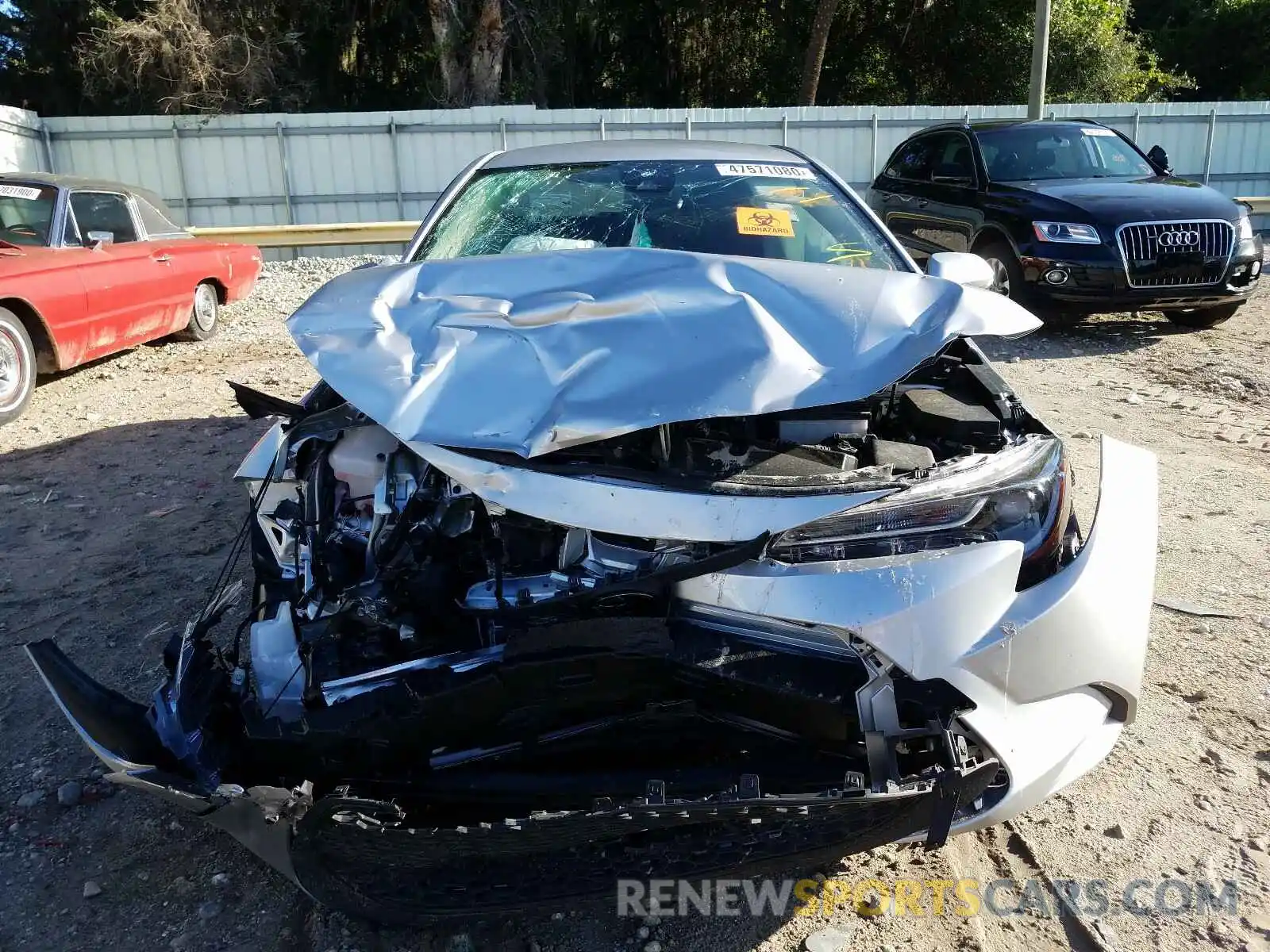9 Фотография поврежденного автомобиля JTDEPRAE7LJ091749 TOYOTA COROLLA 2020