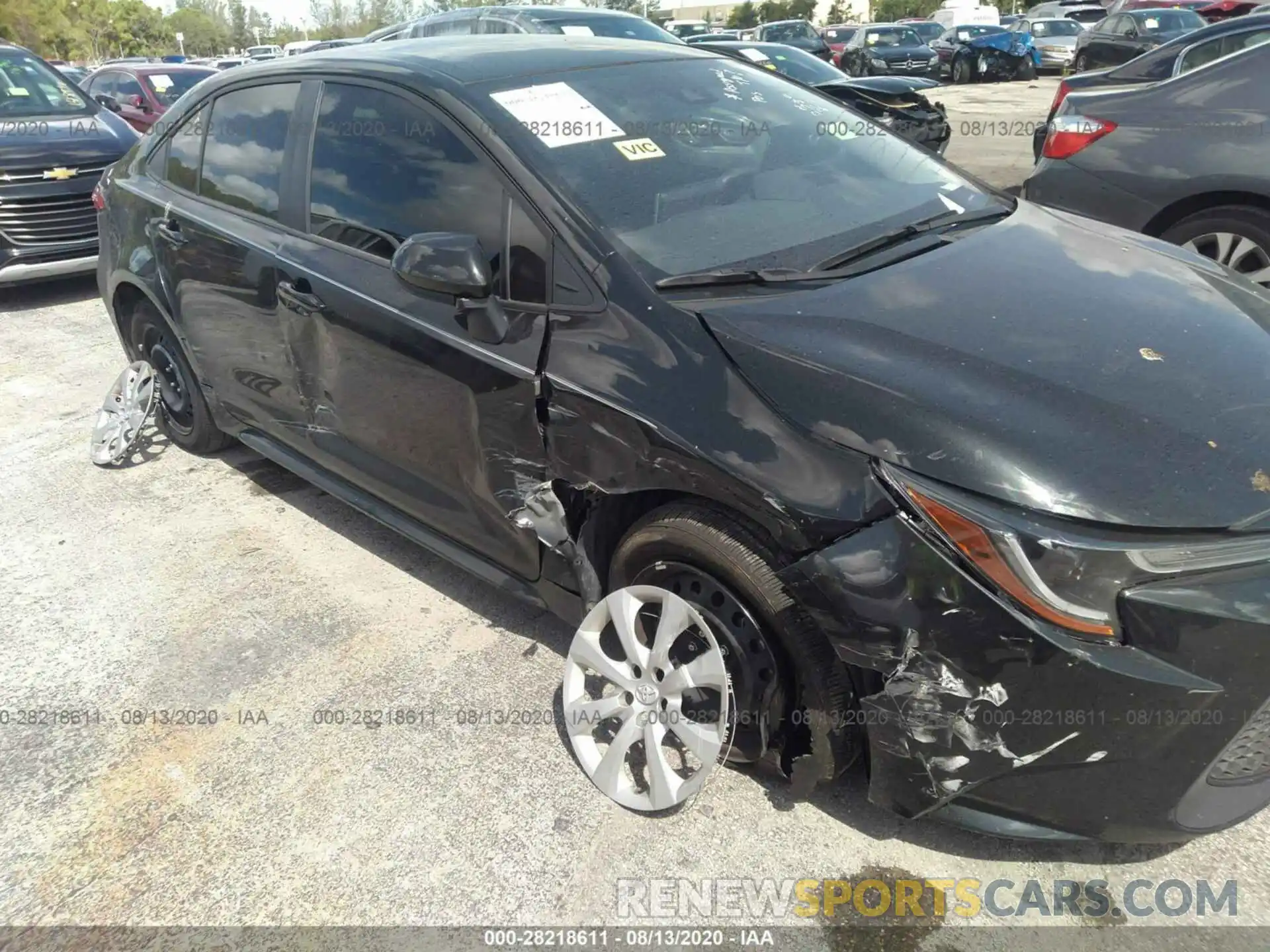 6 Photograph of a damaged car JTDEPRAE7LJ092089 TOYOTA COROLLA 2020