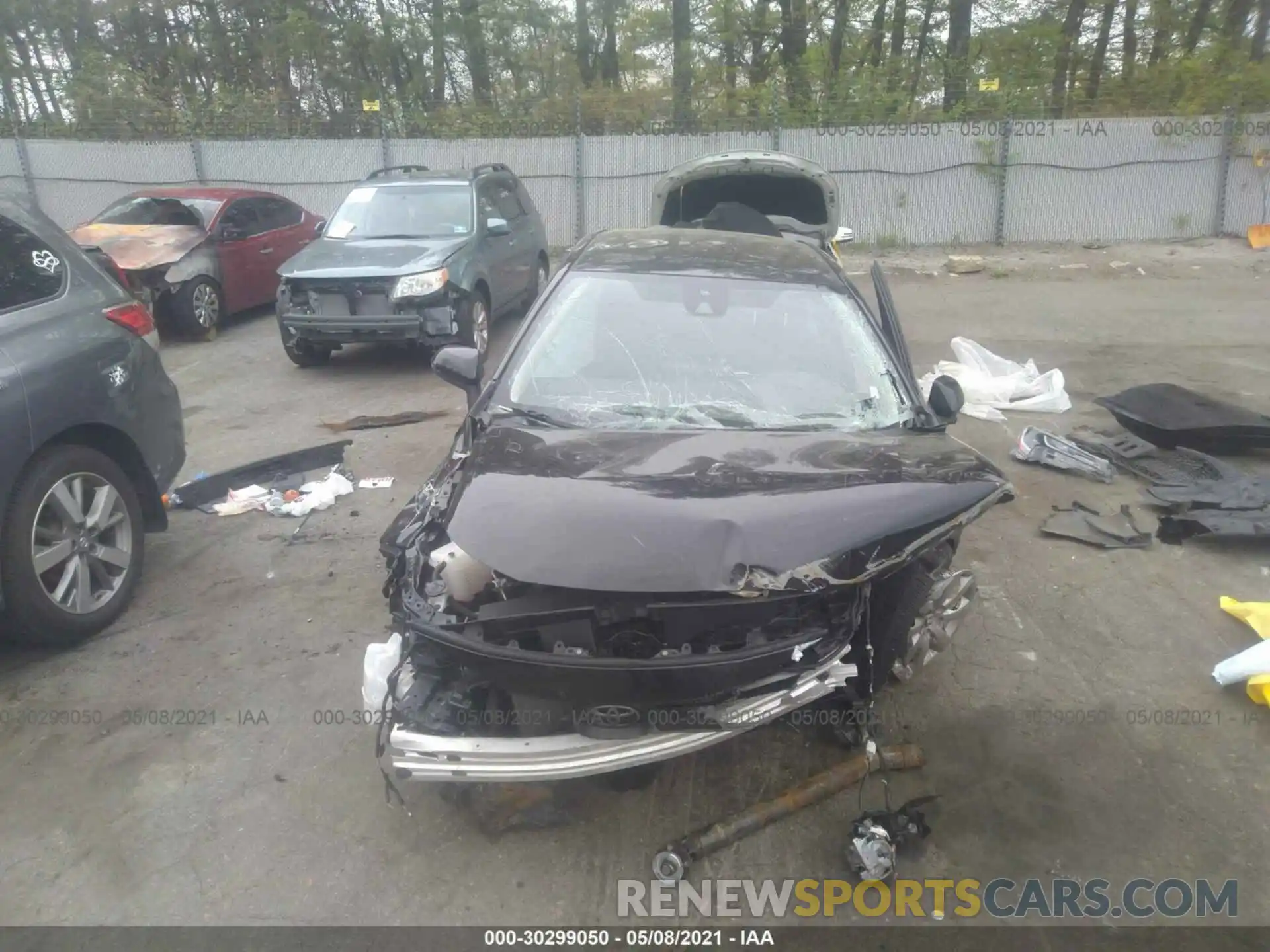 6 Photograph of a damaged car JTDEPRAE7LJ092383 TOYOTA COROLLA 2020