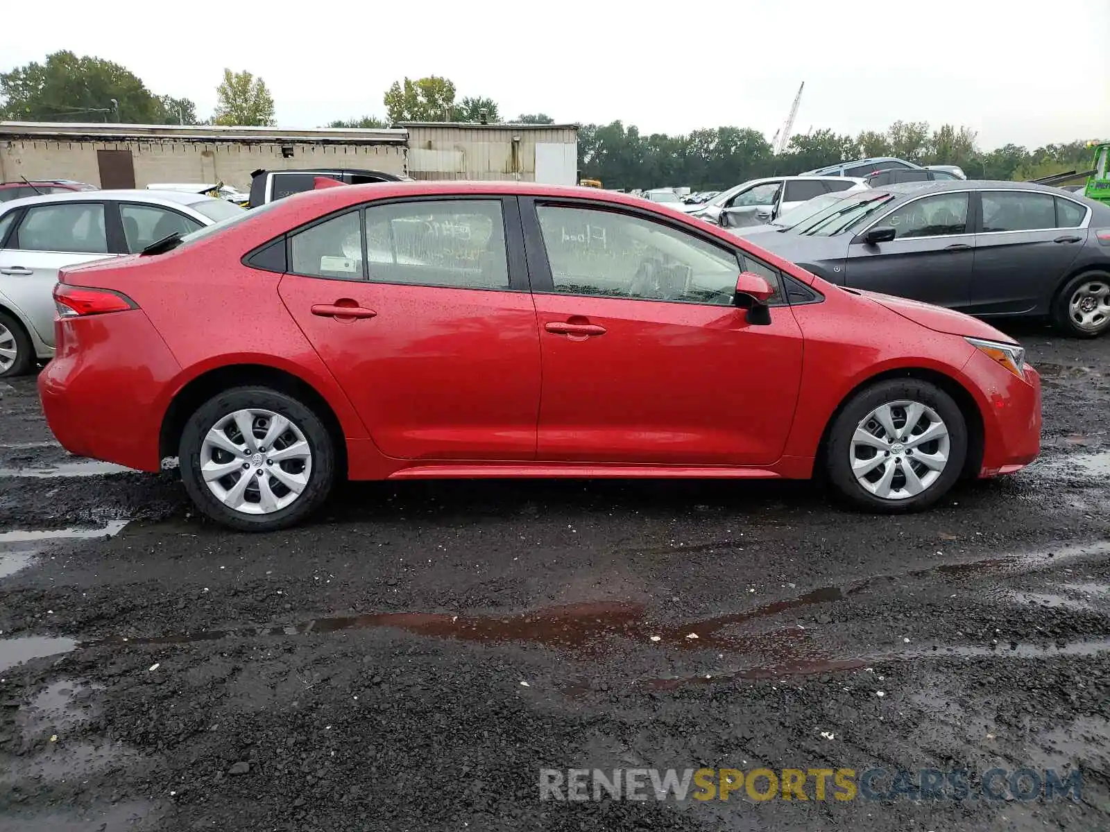 9 Photograph of a damaged car JTDEPRAE7LJ093596 TOYOTA COROLLA 2020