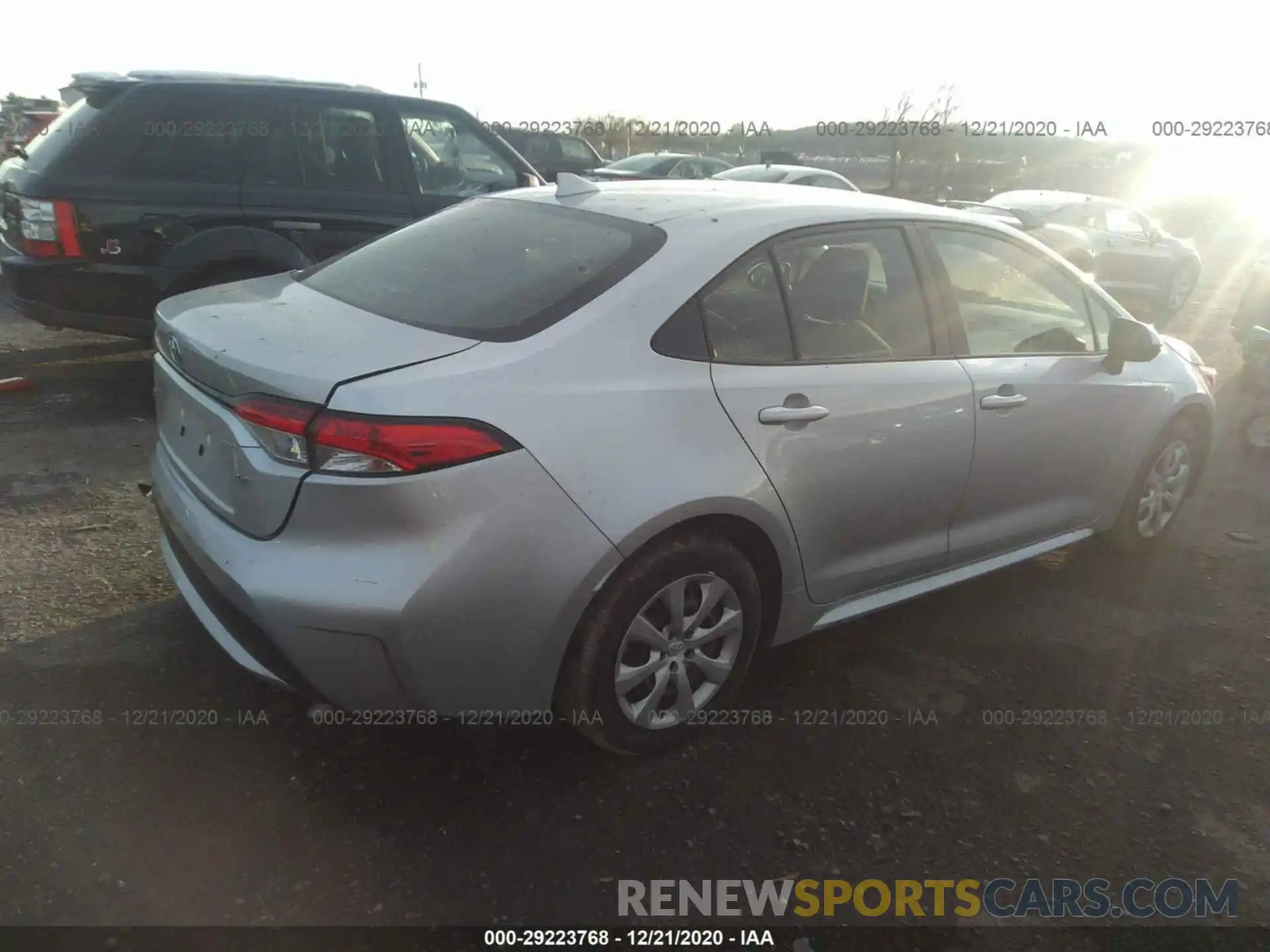 4 Photograph of a damaged car JTDEPRAE7LJ094750 TOYOTA COROLLA 2020