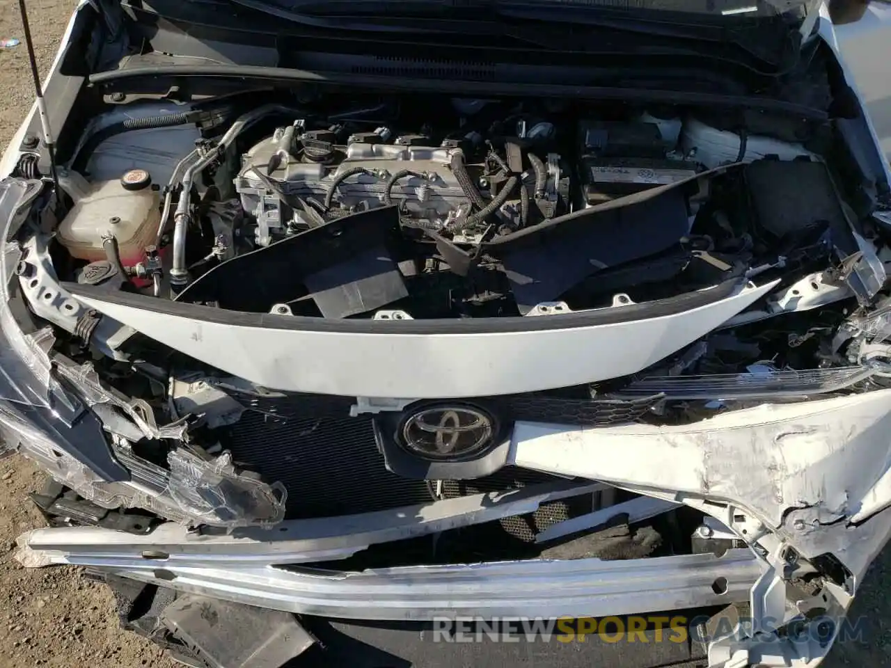 7 Photograph of a damaged car JTDEPRAE7LJ094828 TOYOTA COROLLA 2020