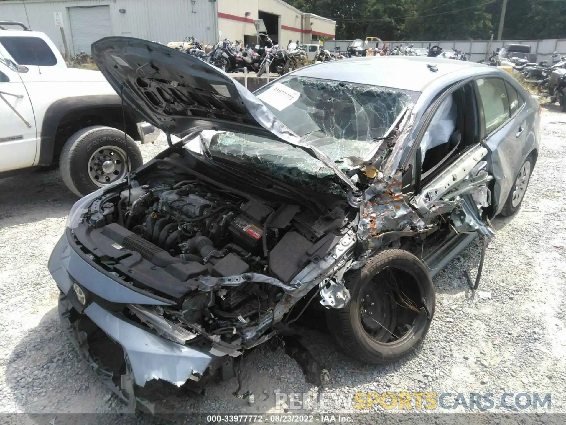 6 Photograph of a damaged car JTDEPRAE7LJ095848 TOYOTA COROLLA 2020