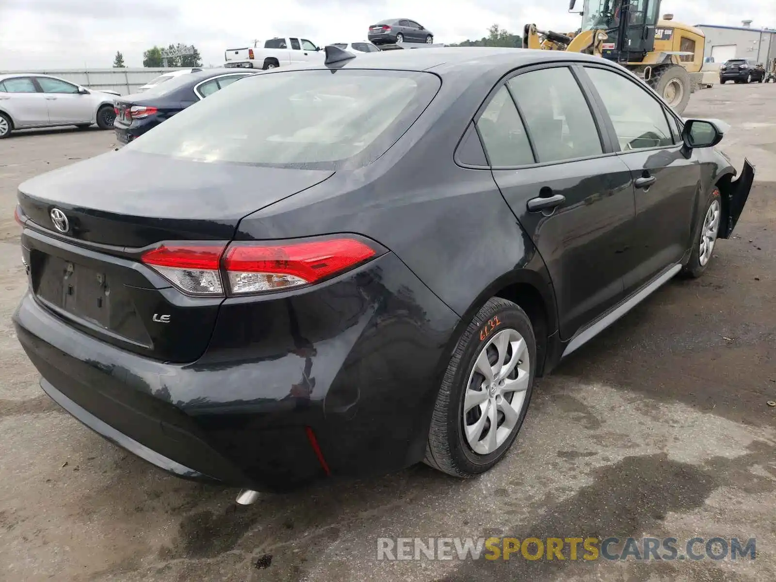 4 Photograph of a damaged car JTDEPRAE7LJ096109 TOYOTA COROLLA 2020