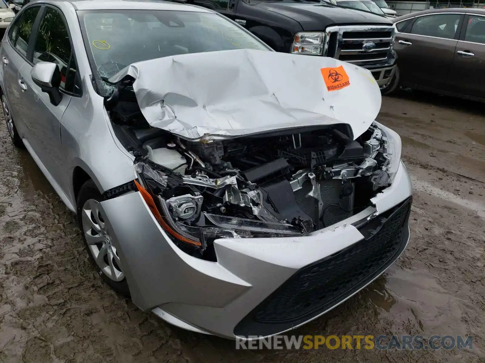 9 Photograph of a damaged car JTDEPRAE7LJ096188 TOYOTA COROLLA 2020