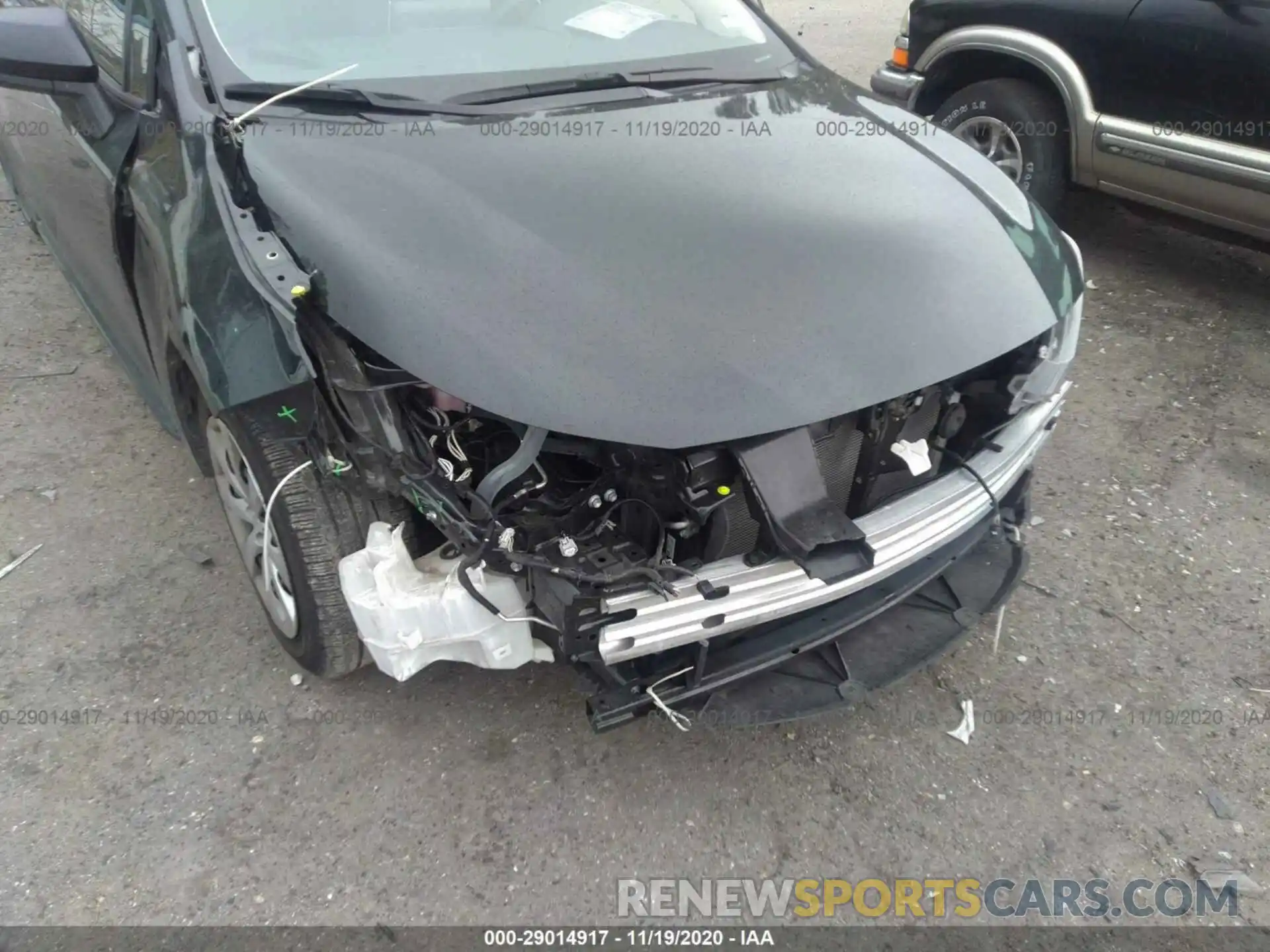 6 Photograph of a damaged car JTDEPRAE7LJ097017 TOYOTA COROLLA 2020