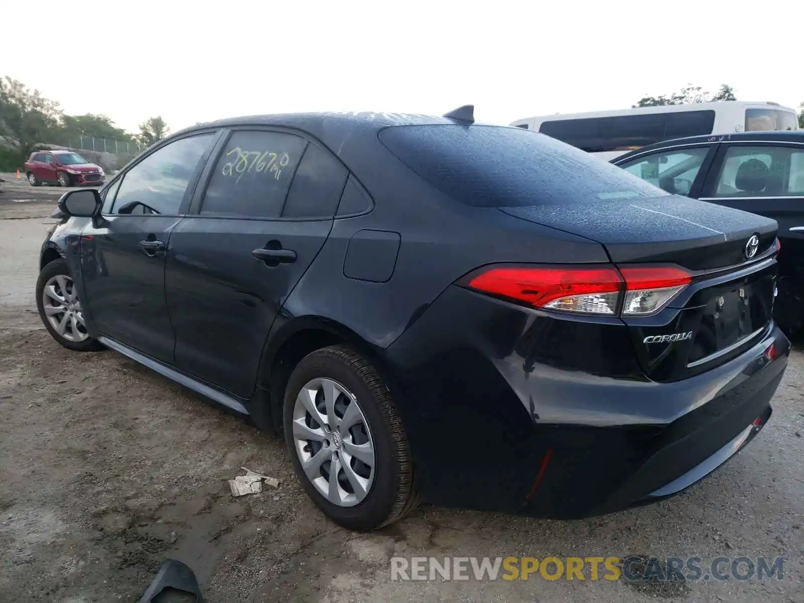 3 Photograph of a damaged car JTDEPRAE7LJ097633 TOYOTA COROLLA 2020