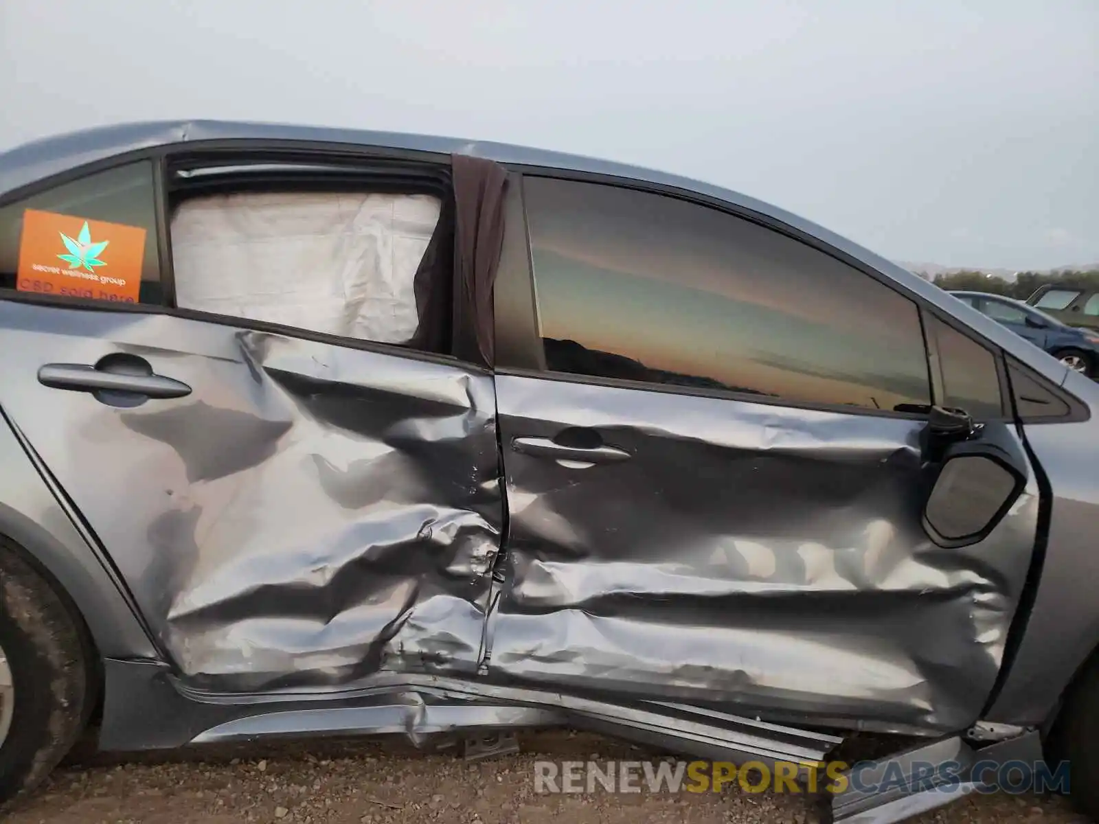 9 Photograph of a damaged car JTDEPRAE7LJ099561 TOYOTA COROLLA 2020