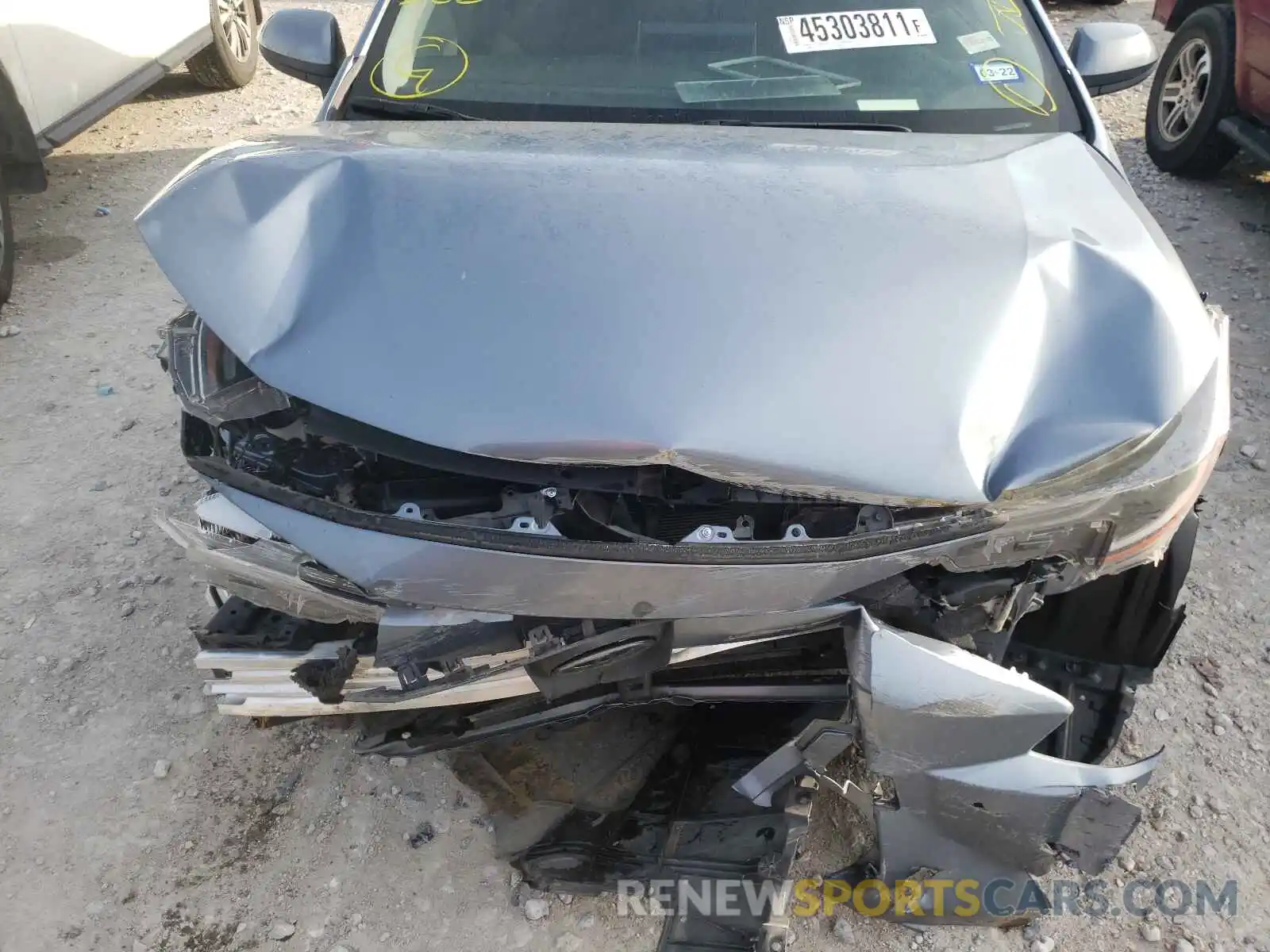 7 Photograph of a damaged car JTDEPRAE7LJ099902 TOYOTA COROLLA 2020