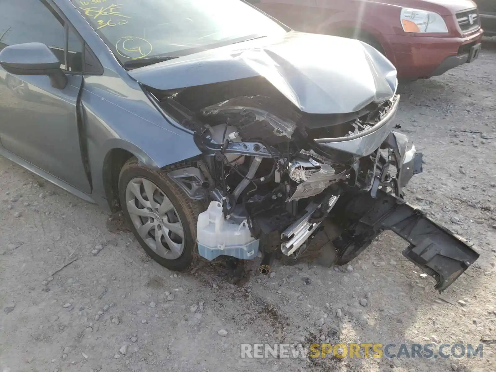 9 Photograph of a damaged car JTDEPRAE7LJ099902 TOYOTA COROLLA 2020