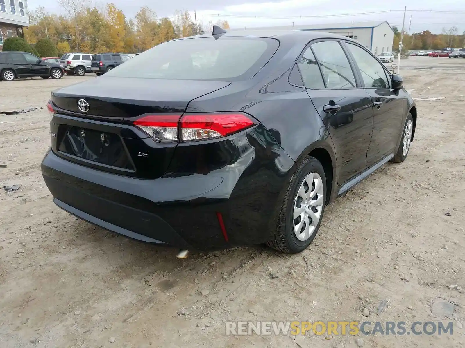 4 Photograph of a damaged car JTDEPRAE7LJ100143 TOYOTA COROLLA 2020