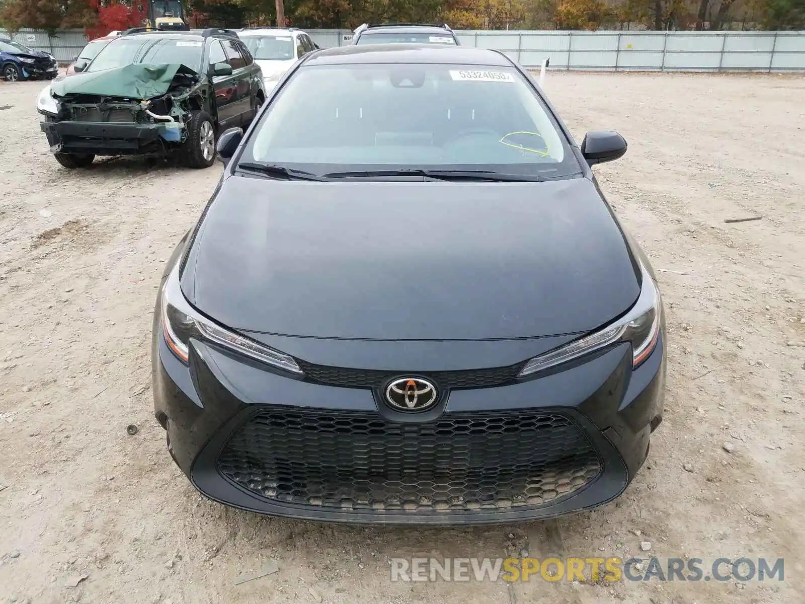 9 Photograph of a damaged car JTDEPRAE7LJ100143 TOYOTA COROLLA 2020