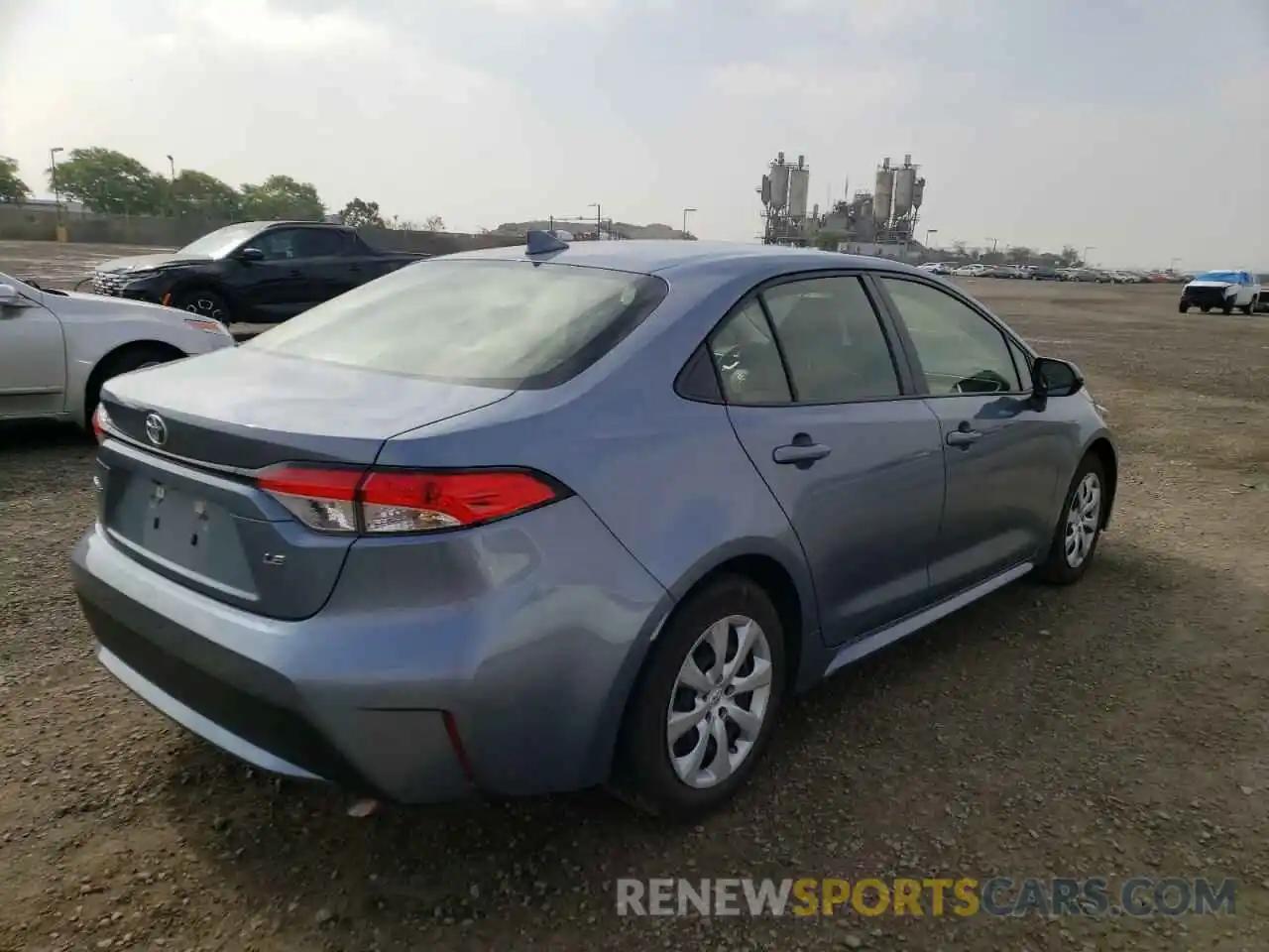 4 Photograph of a damaged car JTDEPRAE7LJ100806 TOYOTA COROLLA 2020