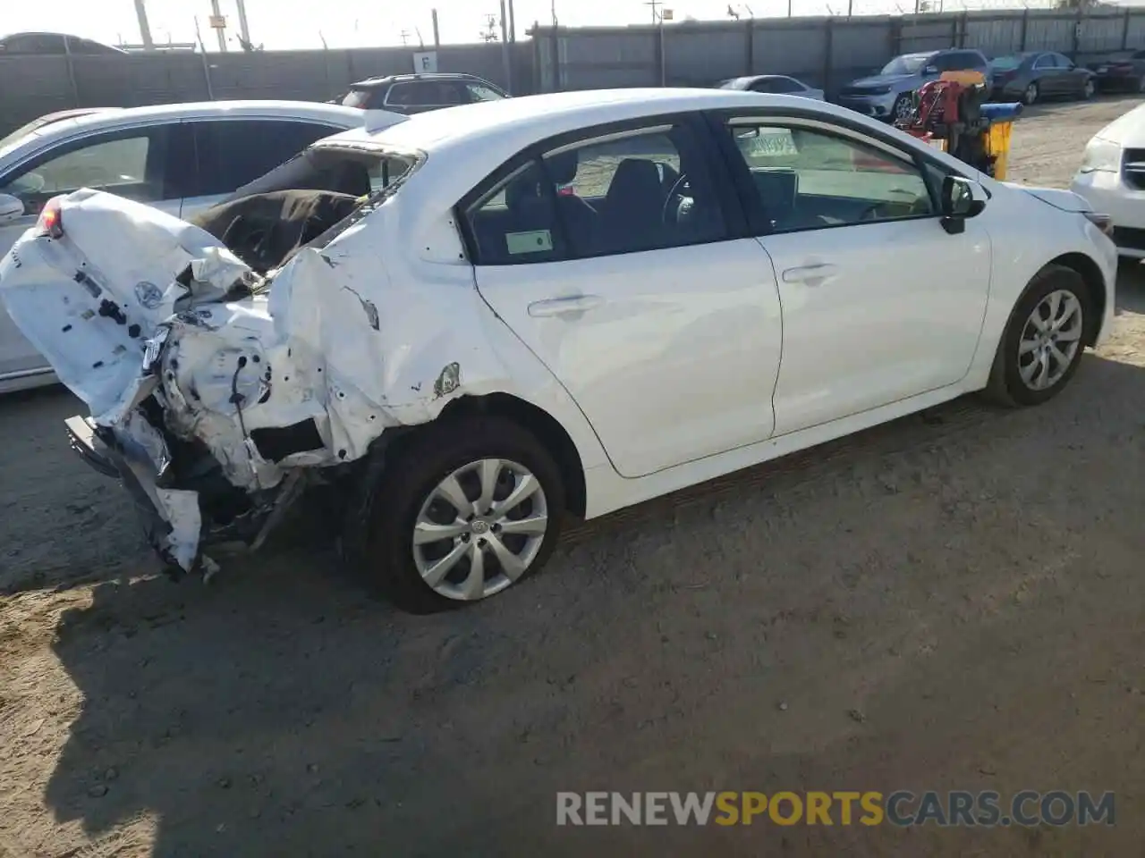 9 Photograph of a damaged car JTDEPRAE7LJ102569 TOYOTA COROLLA 2020