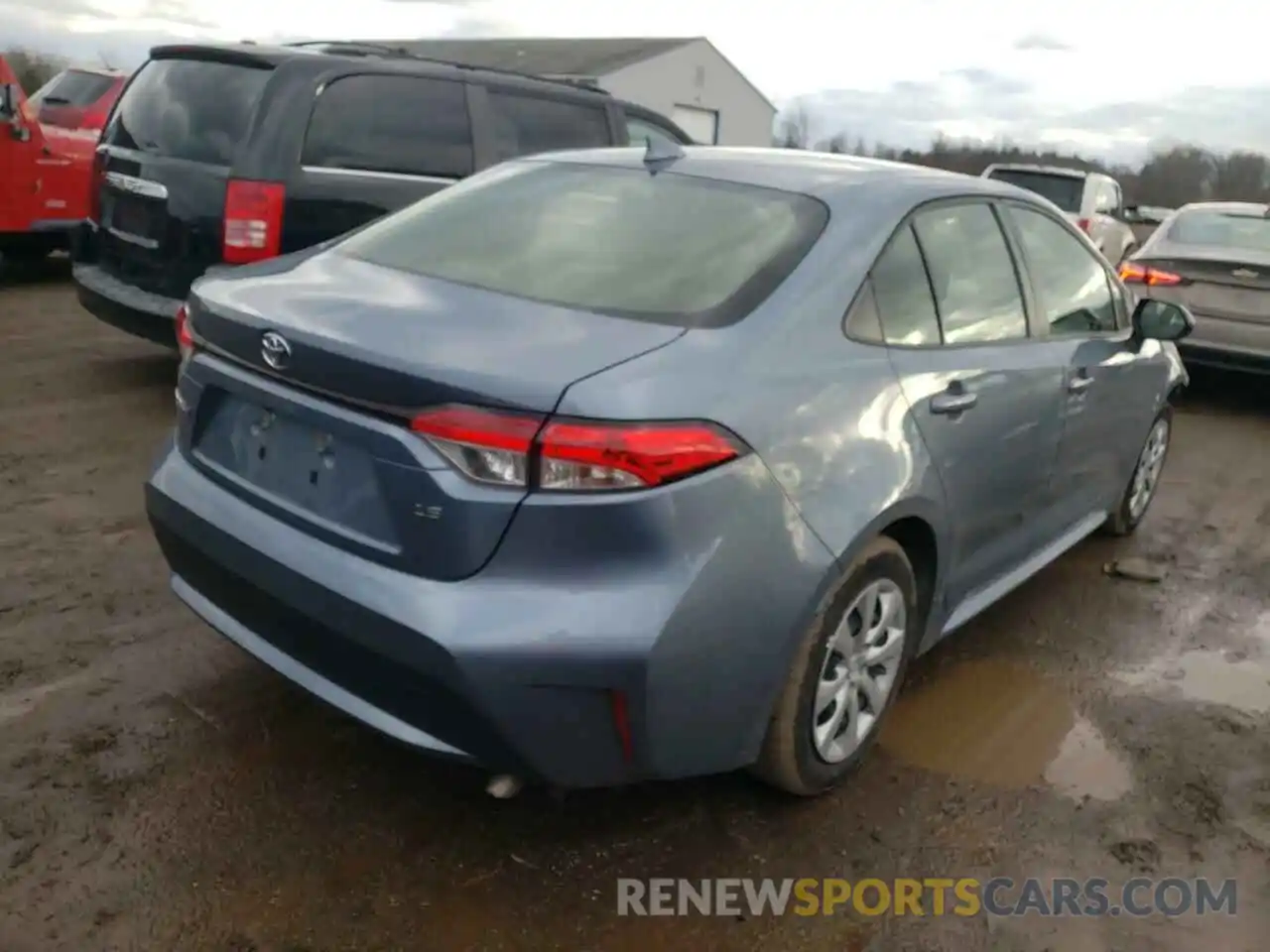 4 Photograph of a damaged car JTDEPRAE7LJ102751 TOYOTA COROLLA 2020