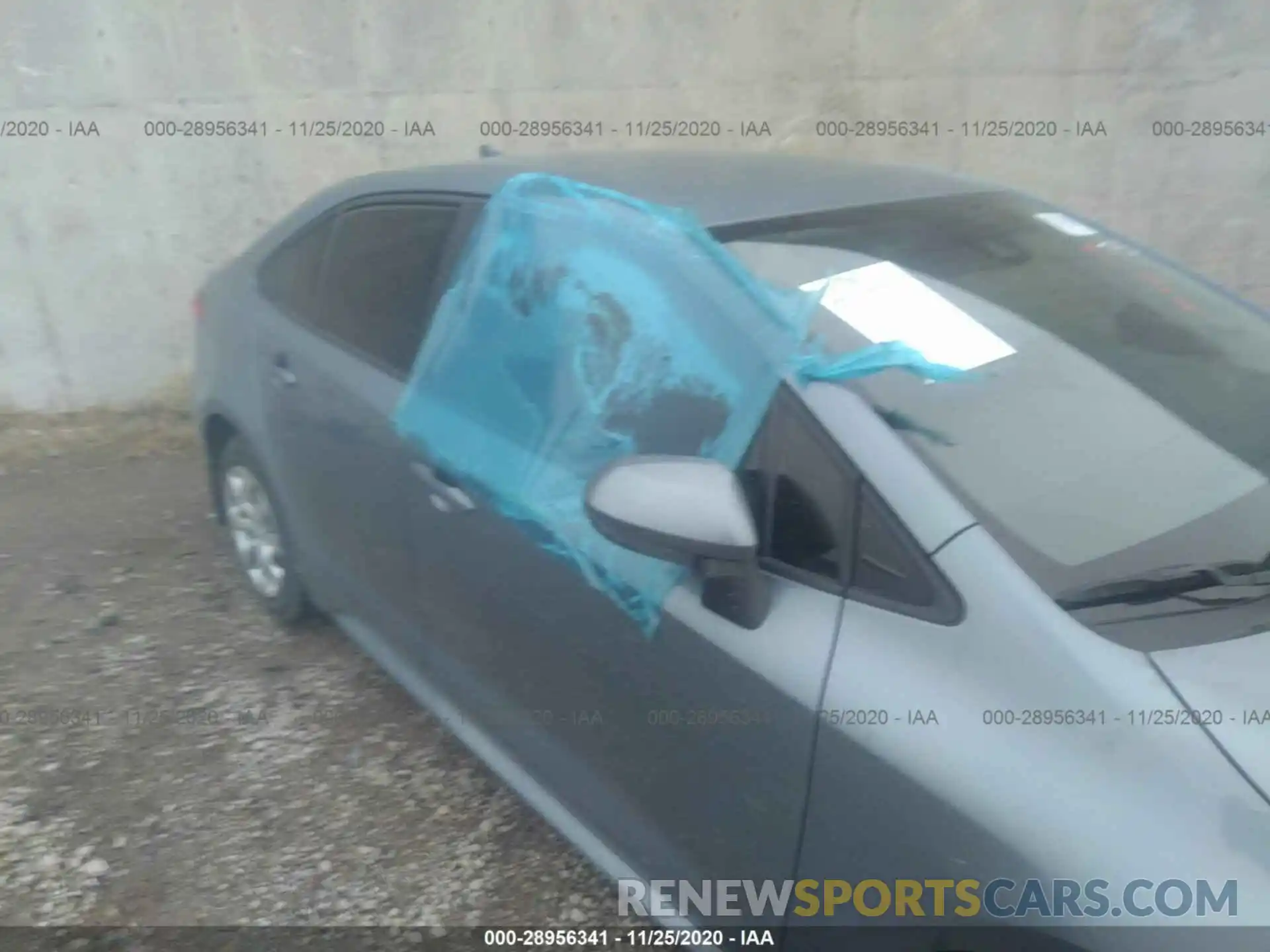 6 Photograph of a damaged car JTDEPRAE7LJ103317 TOYOTA COROLLA 2020