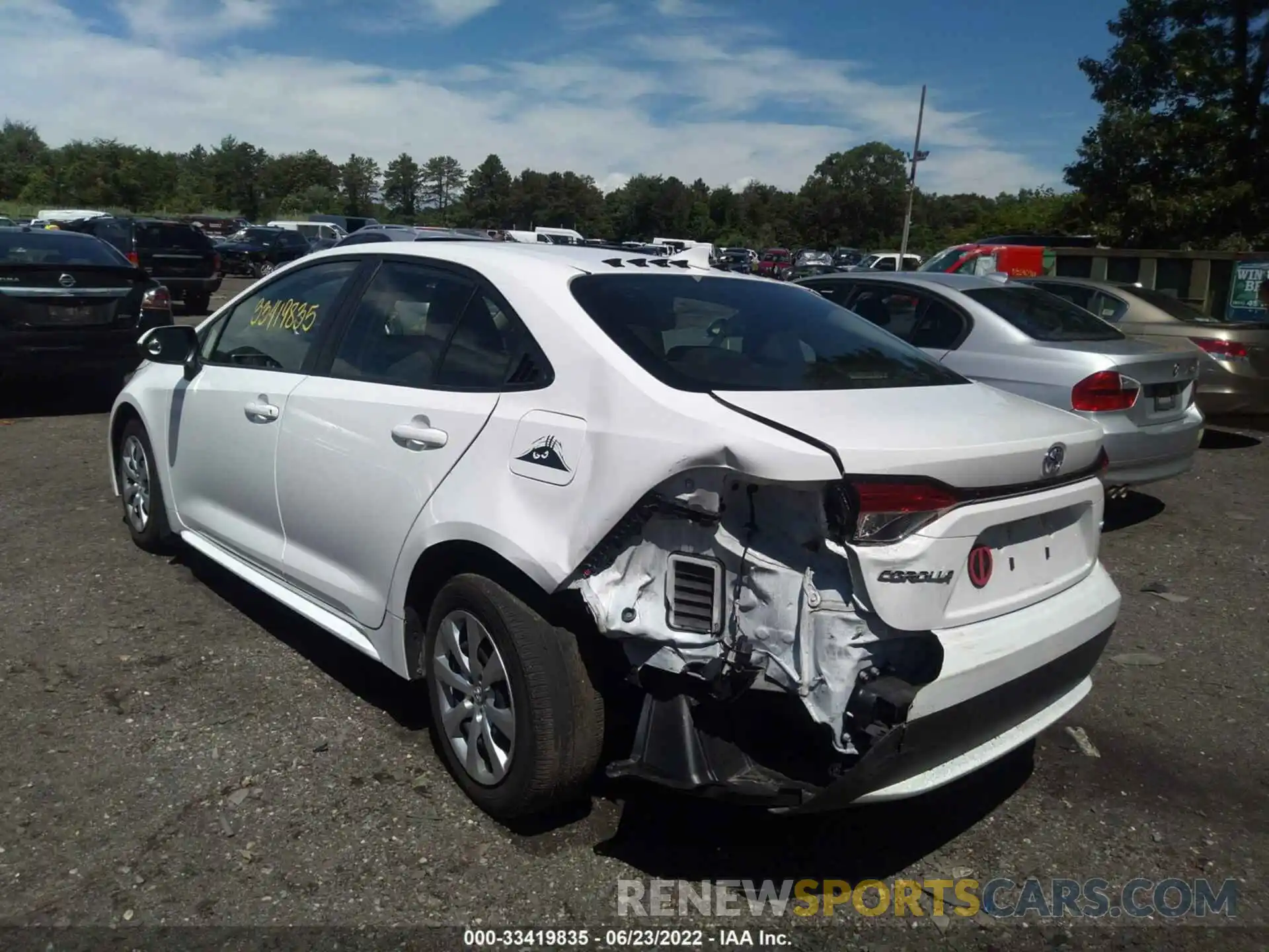 6 Photograph of a damaged car JTDEPRAE7LJ104905 TOYOTA COROLLA 2020