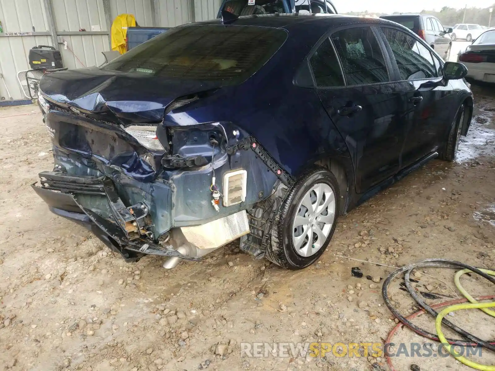 4 Photograph of a damaged car JTDEPRAE7LJ104953 TOYOTA COROLLA 2020