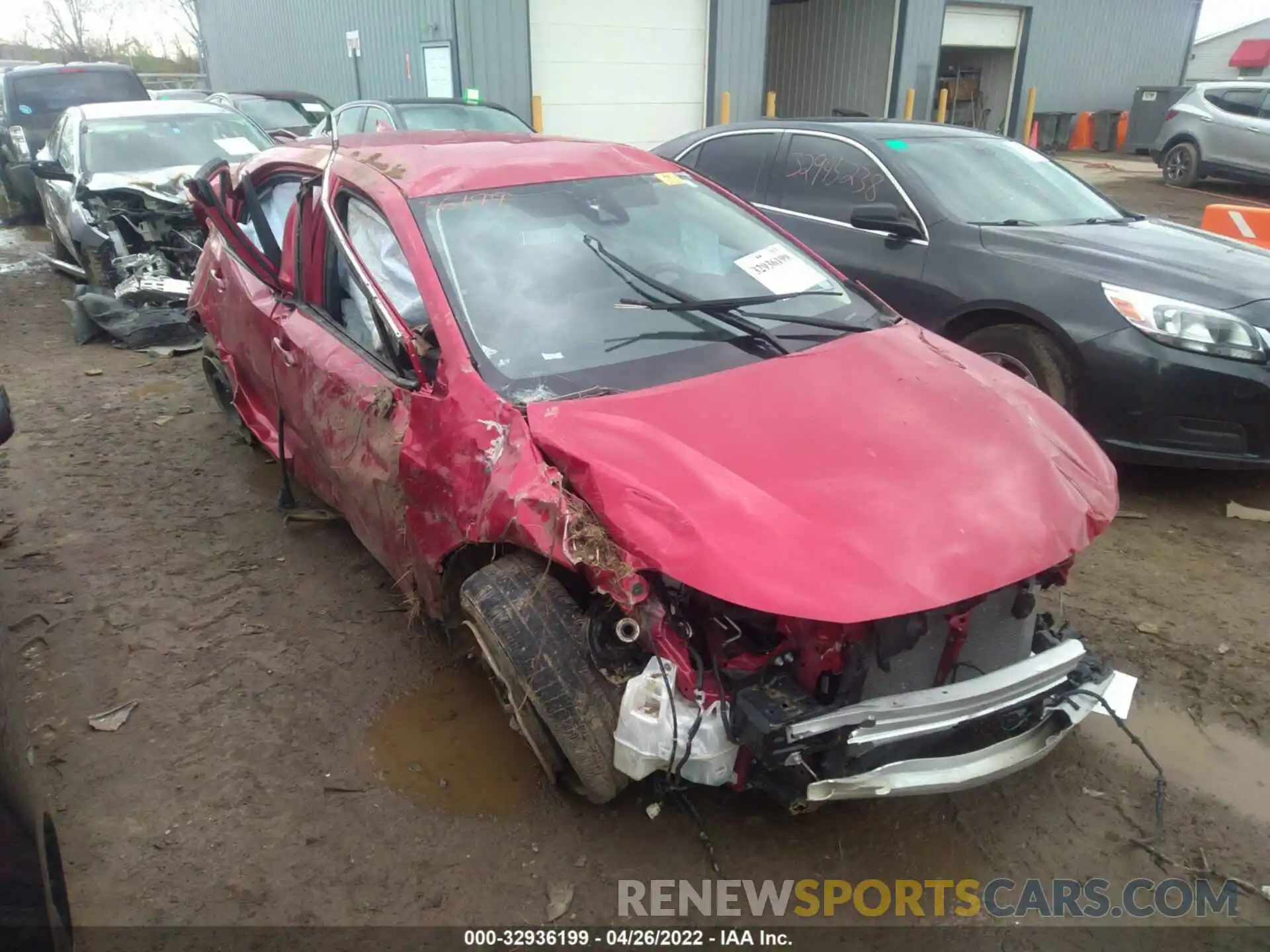 6 Photograph of a damaged car JTDEPRAE7LJ112325 TOYOTA COROLLA 2020