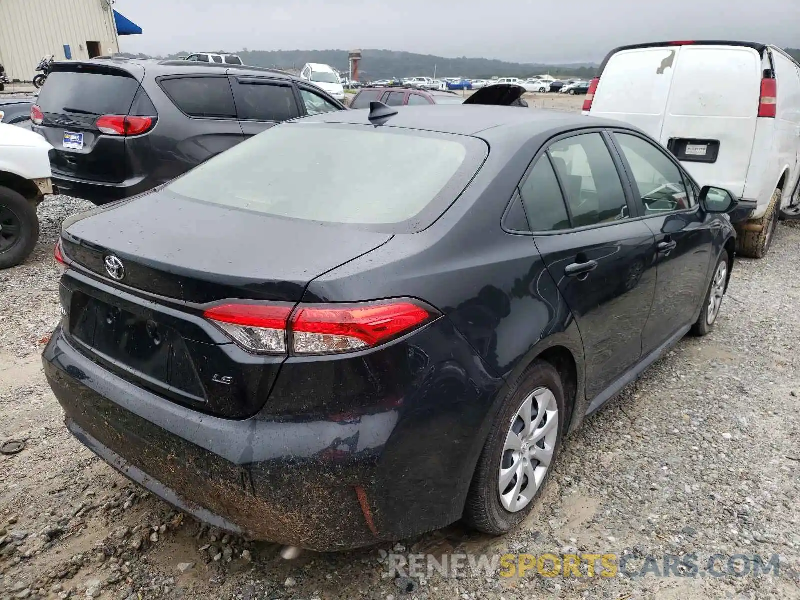 4 Photograph of a damaged car JTDEPRAE7LJ112714 TOYOTA COROLLA 2020