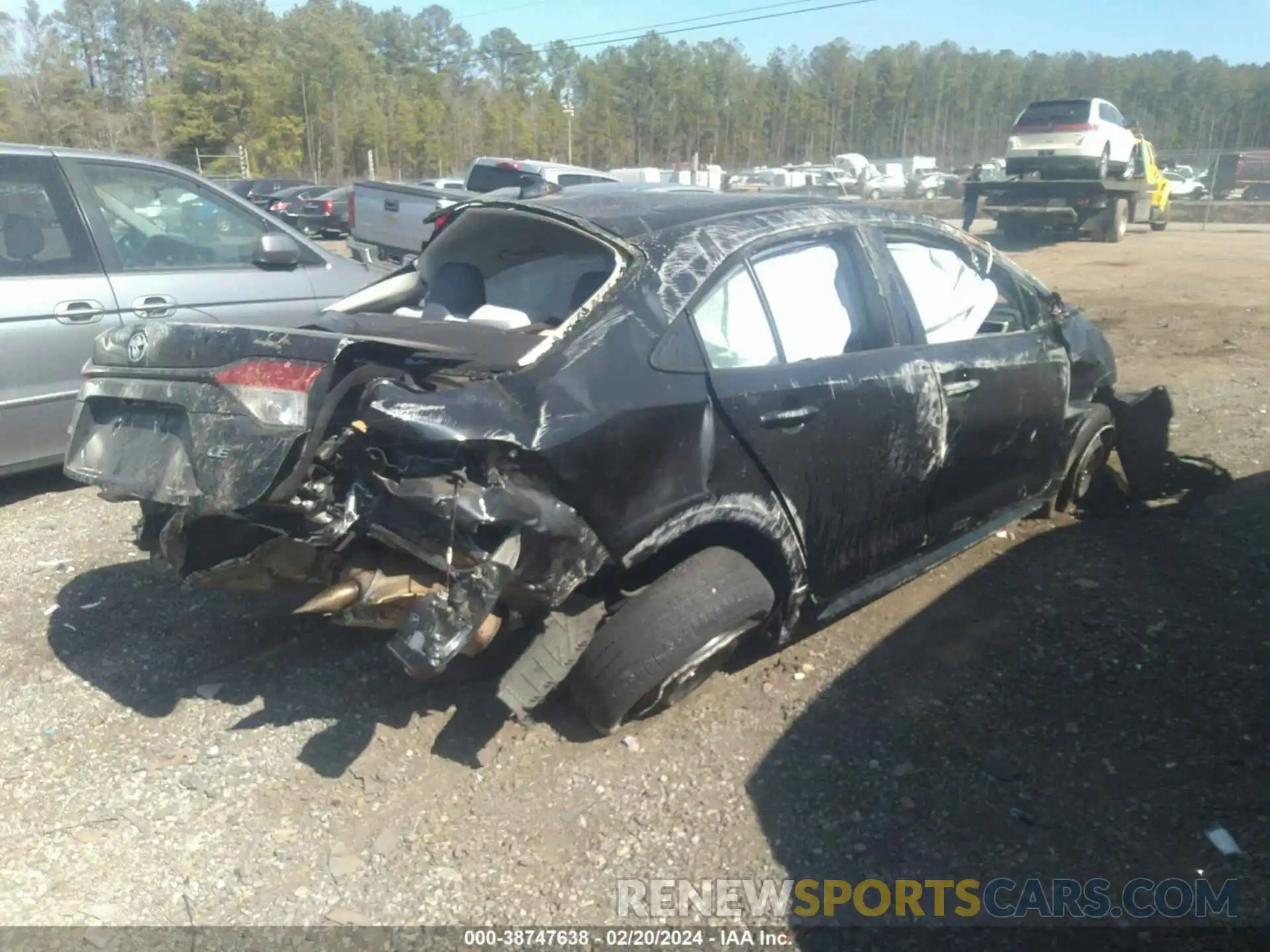 20 Photograph of a damaged car JTDEPRAE7LJ113846 TOYOTA COROLLA 2020