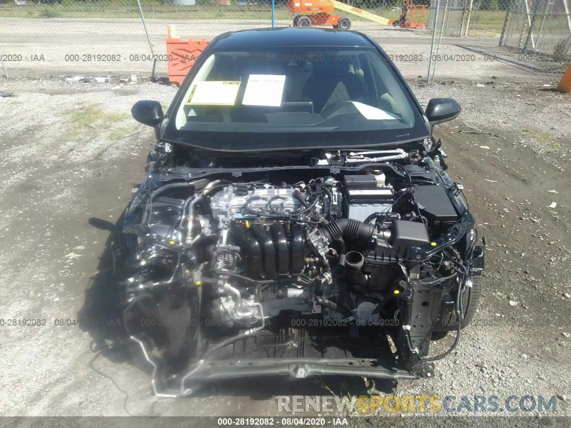 6 Photograph of a damaged car JTDEPRAE7LJ114205 TOYOTA COROLLA 2020