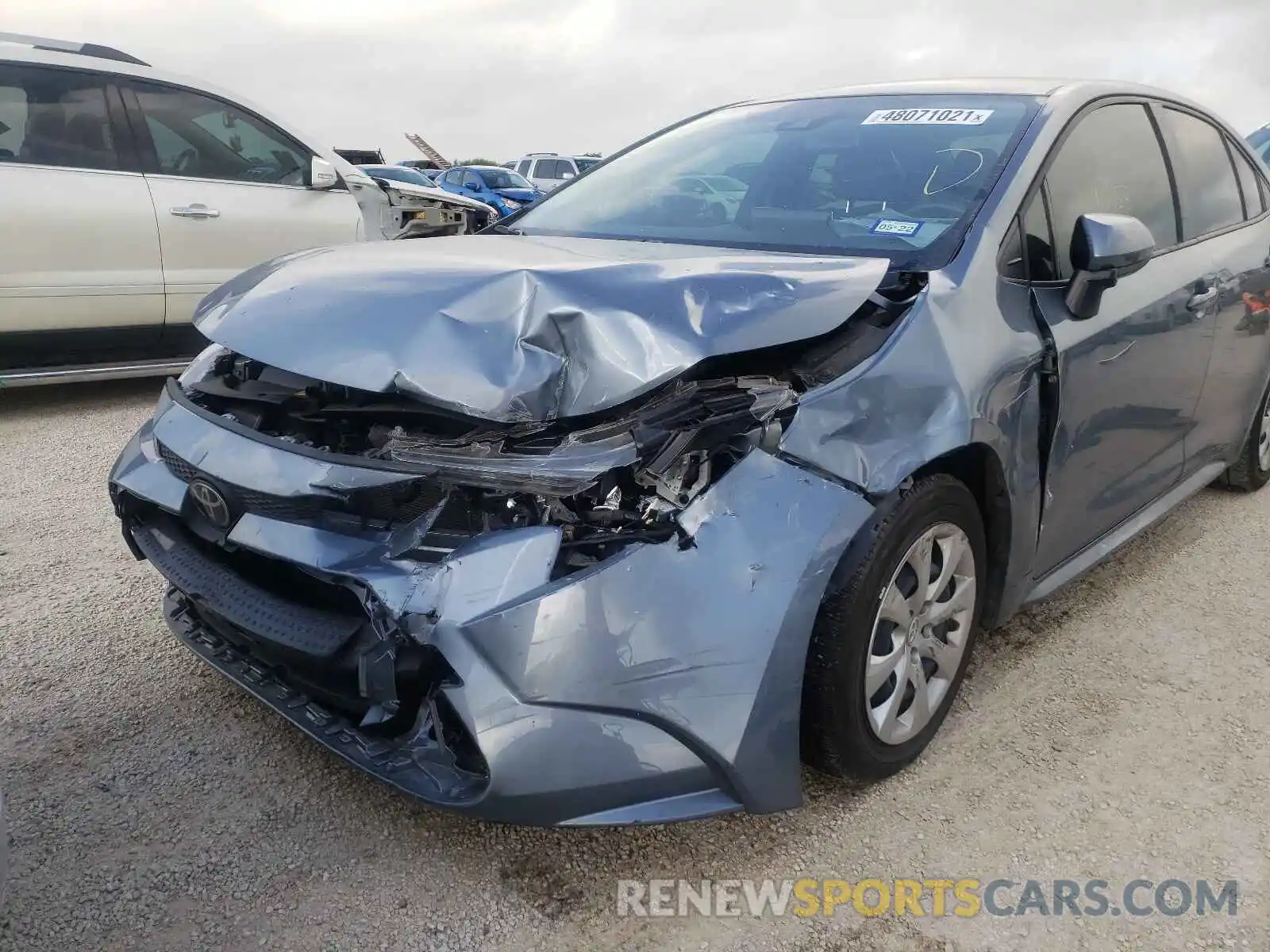 9 Photograph of a damaged car JTDEPRAE7LJ114236 TOYOTA COROLLA 2020