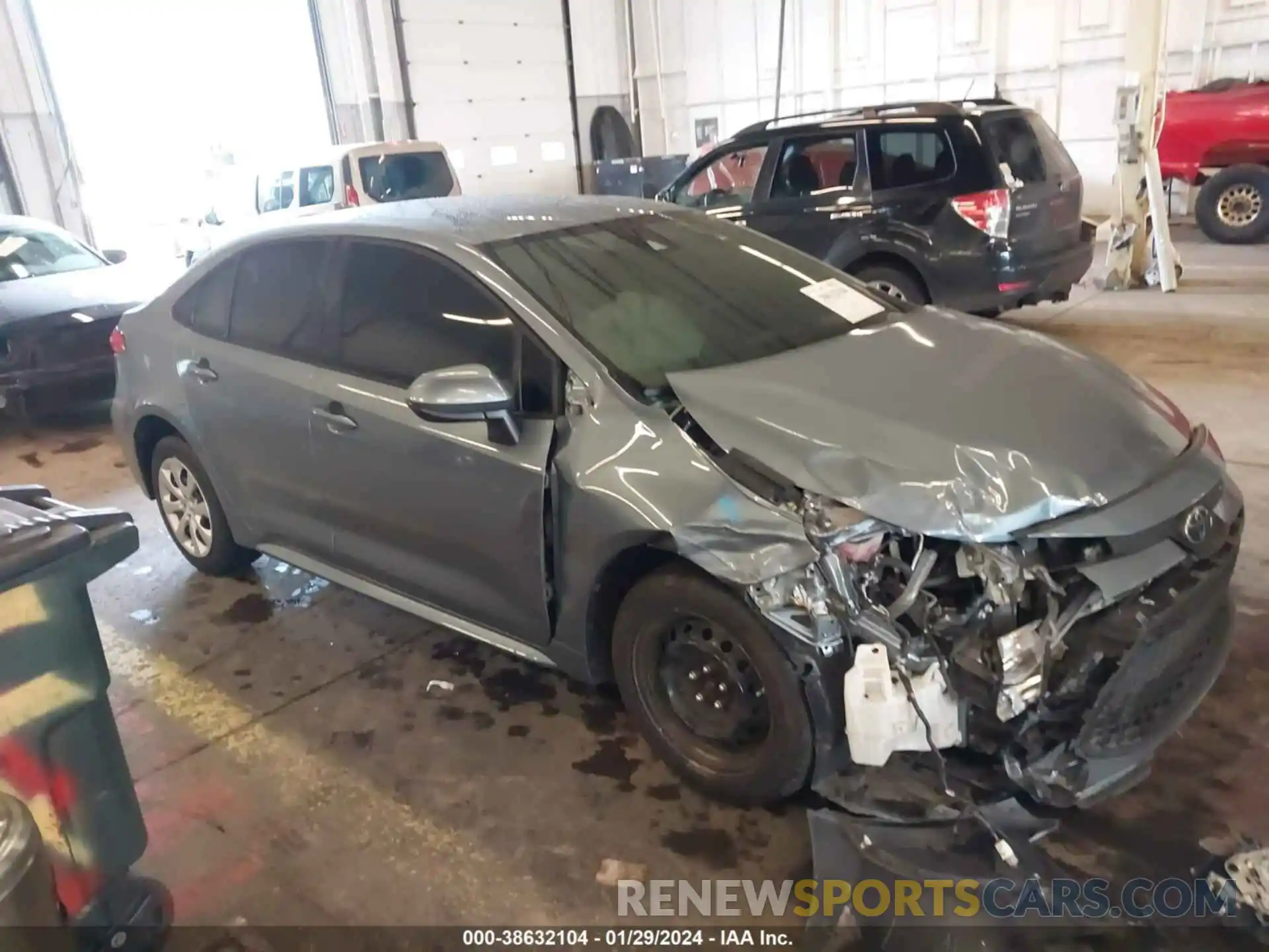 13 Photograph of a damaged car JTDEPRAE7LJ114270 TOYOTA COROLLA 2020