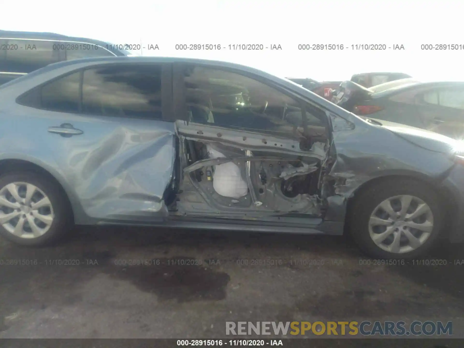 6 Photograph of a damaged car JTDEPRAE7LJ114771 TOYOTA COROLLA 2020