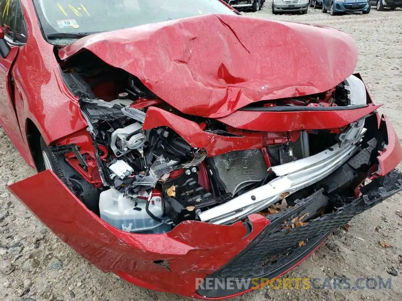 9 Photograph of a damaged car JTDEPRAE7LJ115290 TOYOTA COROLLA 2020