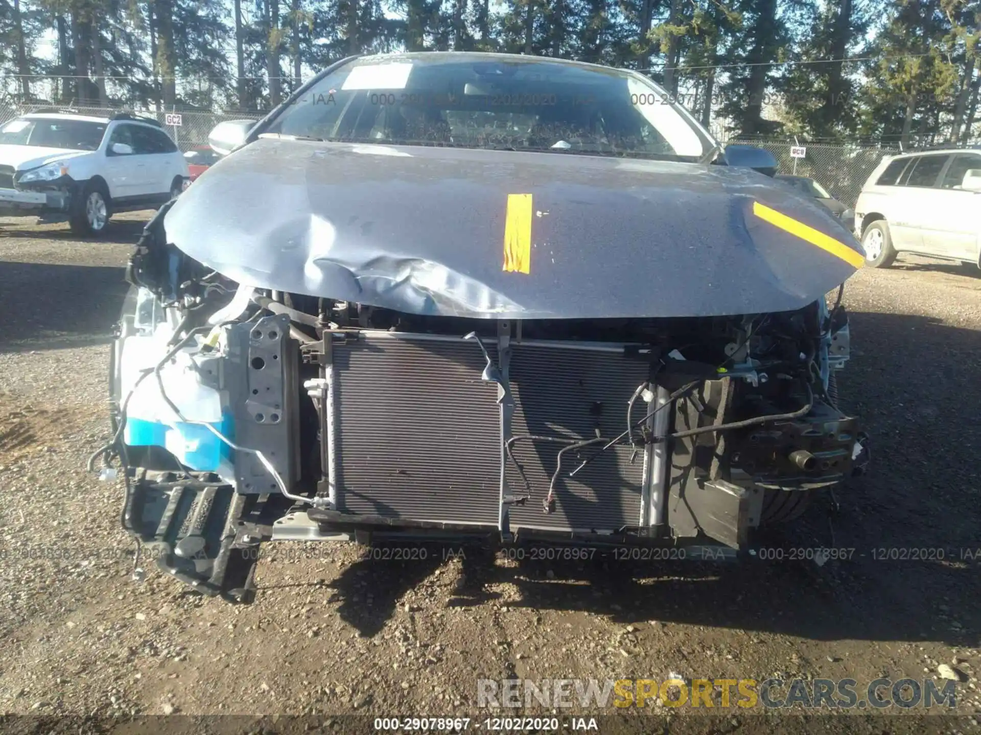 6 Photograph of a damaged car JTDEPRAE7LJ115502 TOYOTA COROLLA 2020