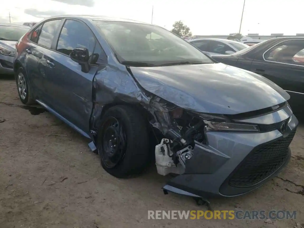 9 Photograph of a damaged car JTDEPRAE7LJ116004 TOYOTA COROLLA 2020