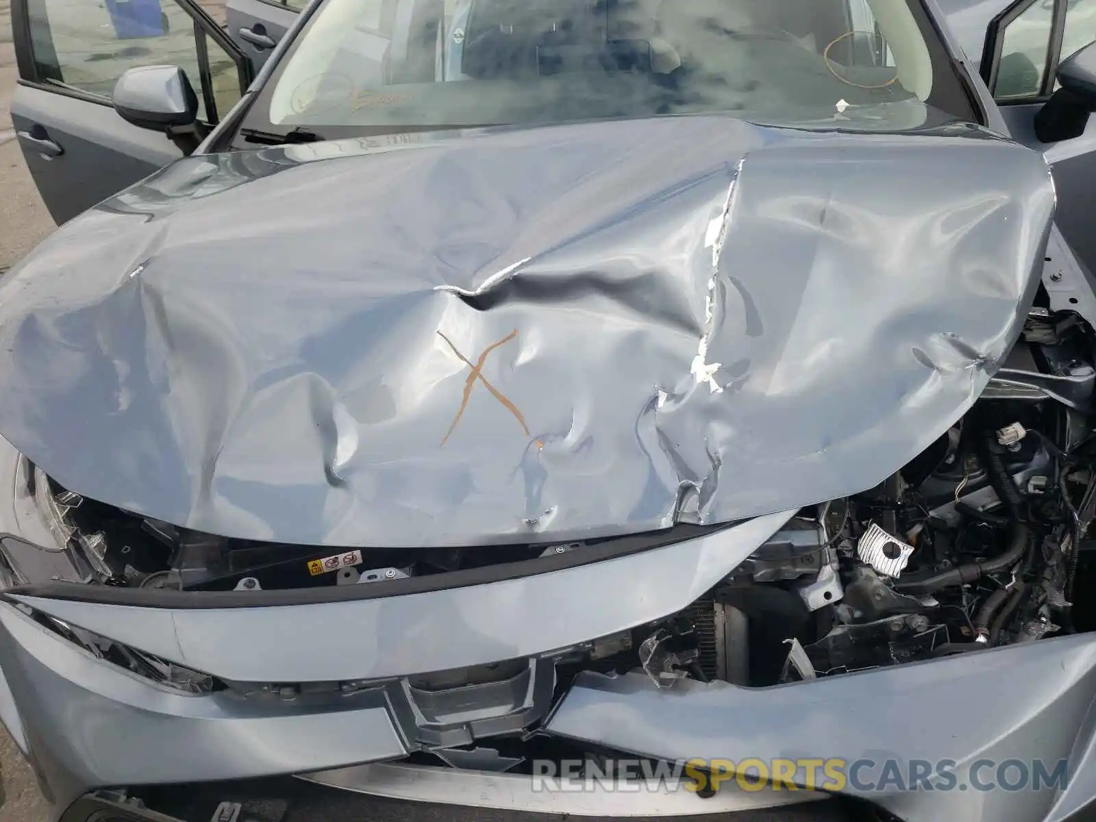 7 Photograph of a damaged car JTDEPRAE8LJ002030 TOYOTA COROLLA 2020