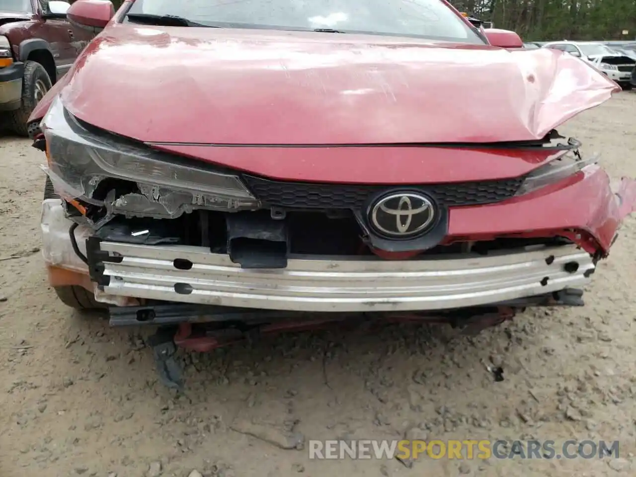 9 Photograph of a damaged car JTDEPRAE8LJ004201 TOYOTA COROLLA 2020