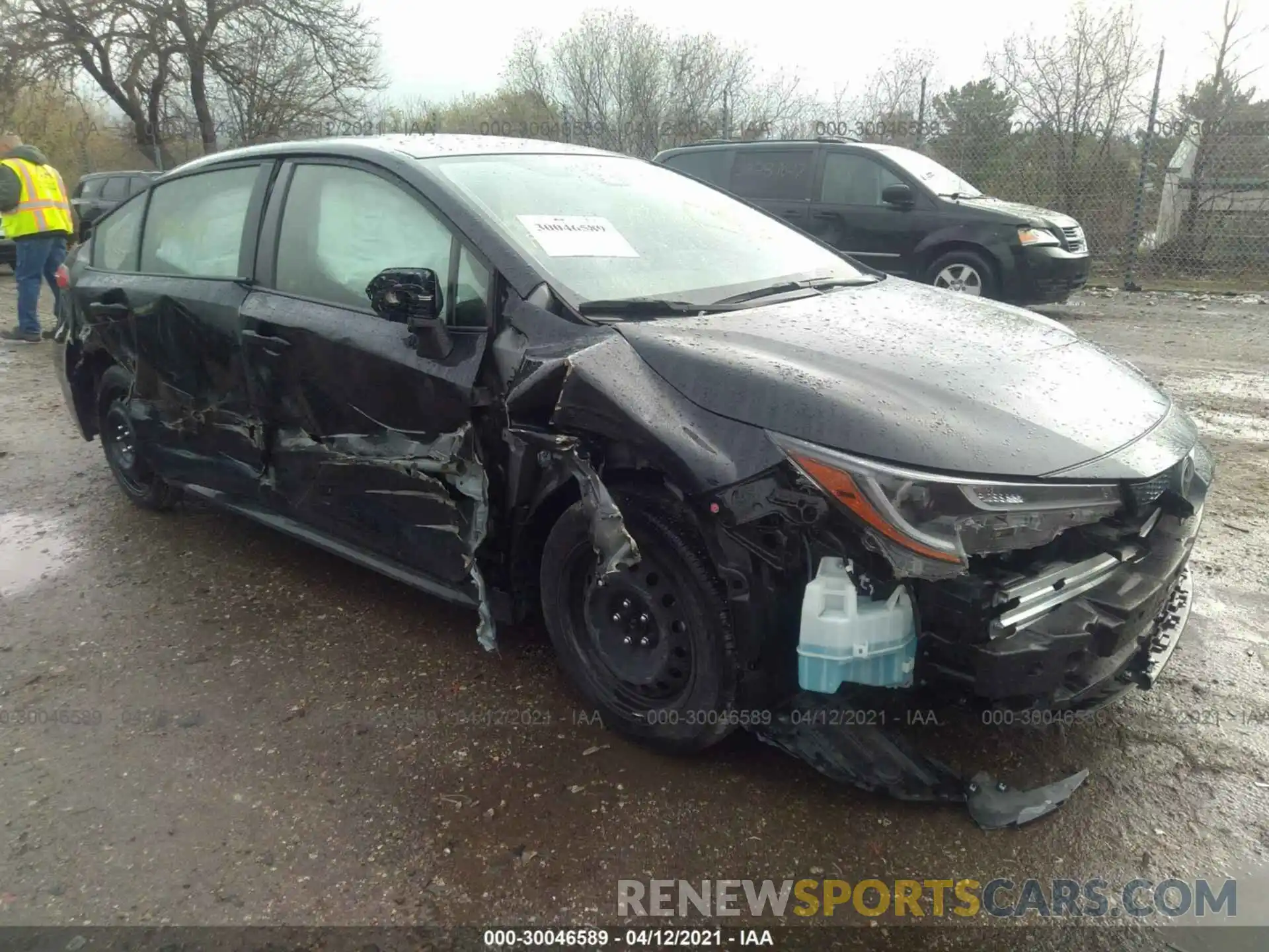 6 Photograph of a damaged car JTDEPRAE8LJ005381 TOYOTA COROLLA 2020