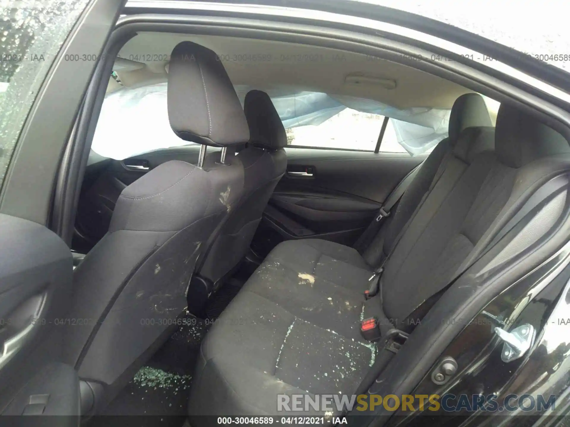 8 Photograph of a damaged car JTDEPRAE8LJ005381 TOYOTA COROLLA 2020