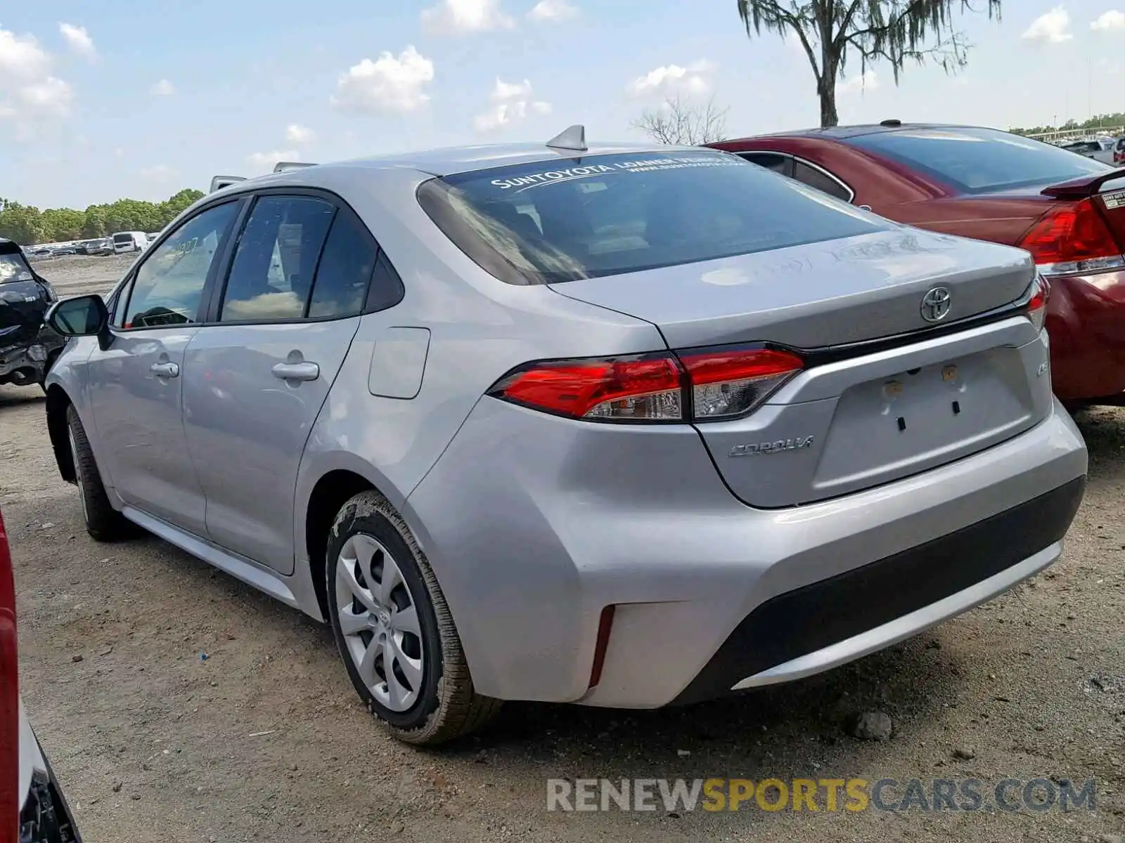 3 Photograph of a damaged car JTDEPRAE8LJ006613 TOYOTA COROLLA 2020