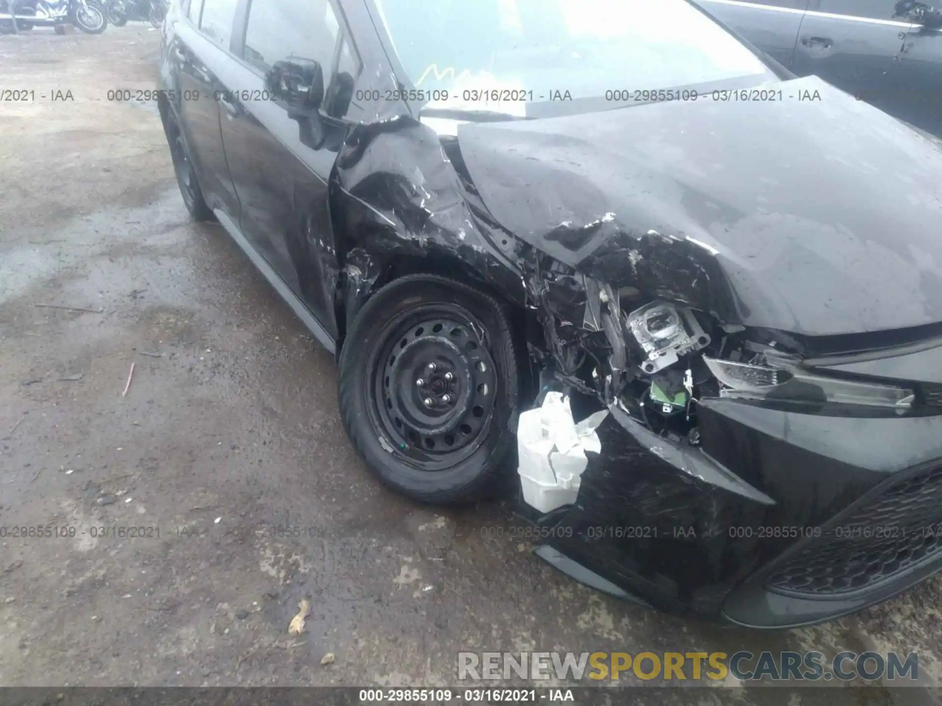 6 Фотография поврежденного автомобиля JTDEPRAE8LJ006823 TOYOTA COROLLA 2020