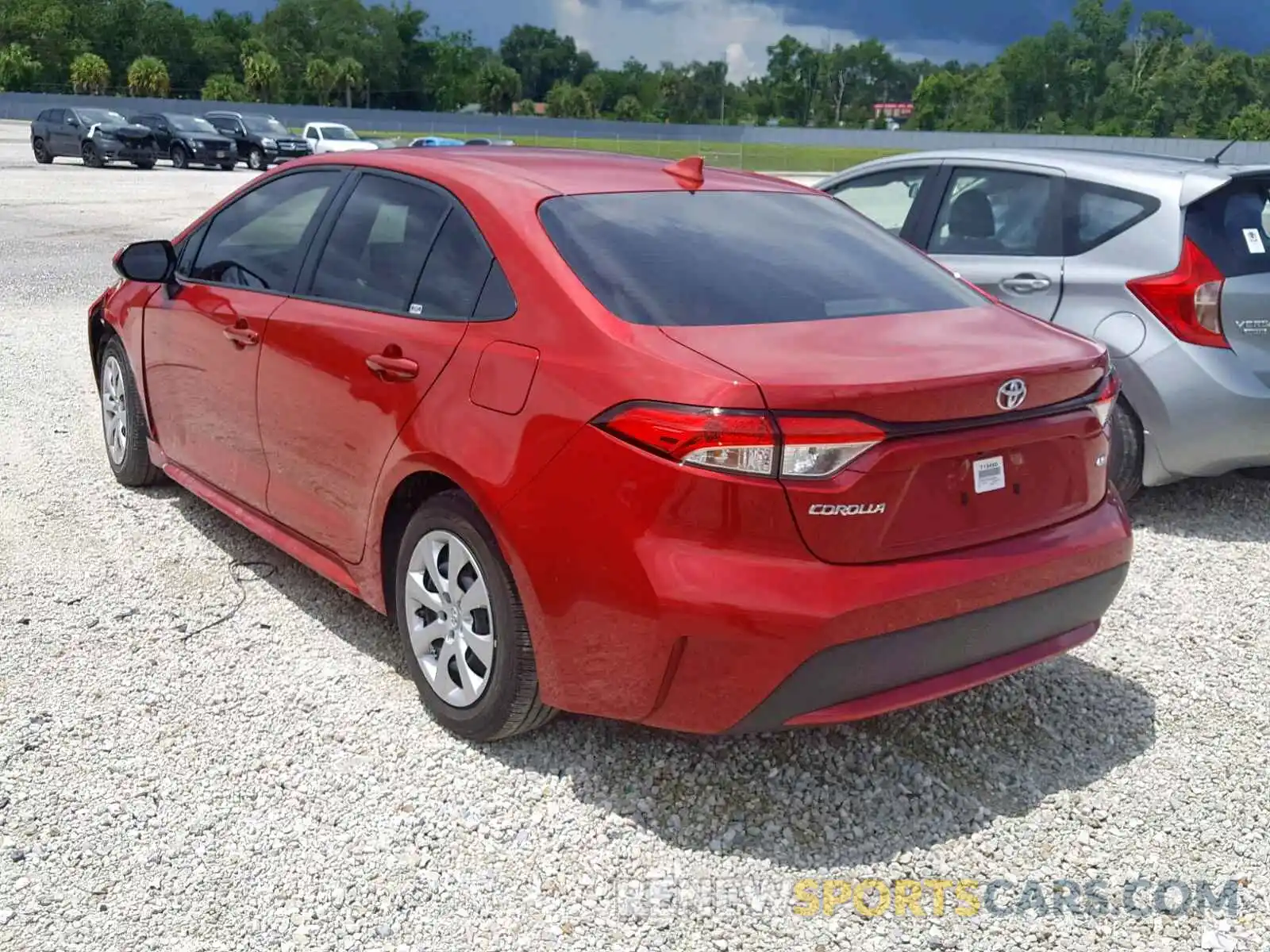 3 Photograph of a damaged car JTDEPRAE8LJ006935 TOYOTA COROLLA 2020