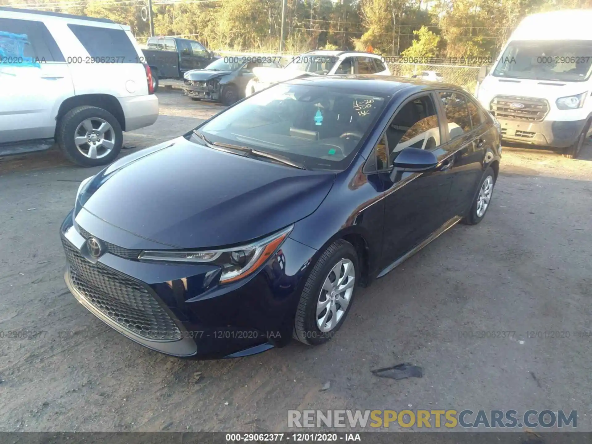 2 Photograph of a damaged car JTDEPRAE8LJ010077 TOYOTA COROLLA 2020